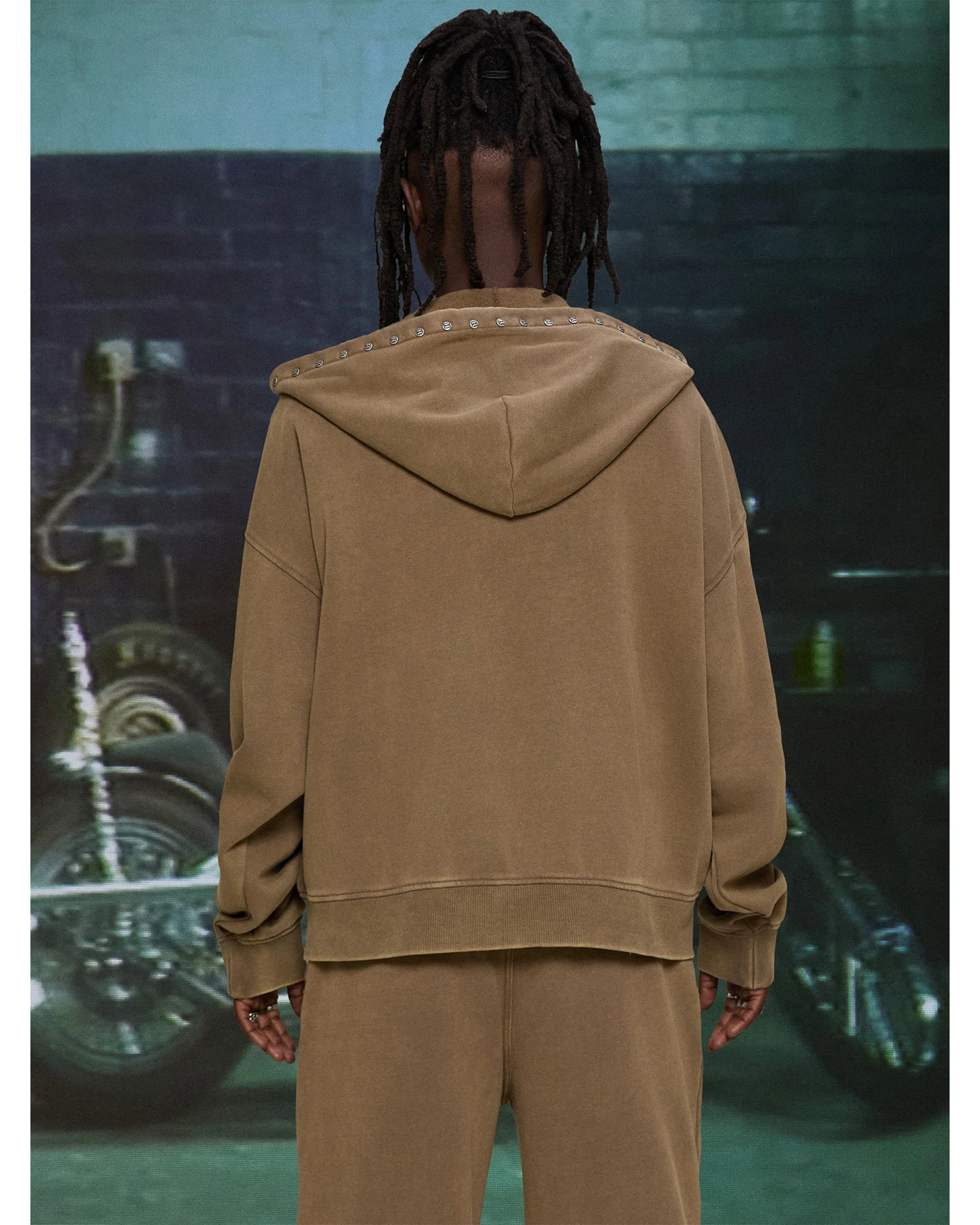 HARDSTONE Zip-Up Hoodie - Image 6