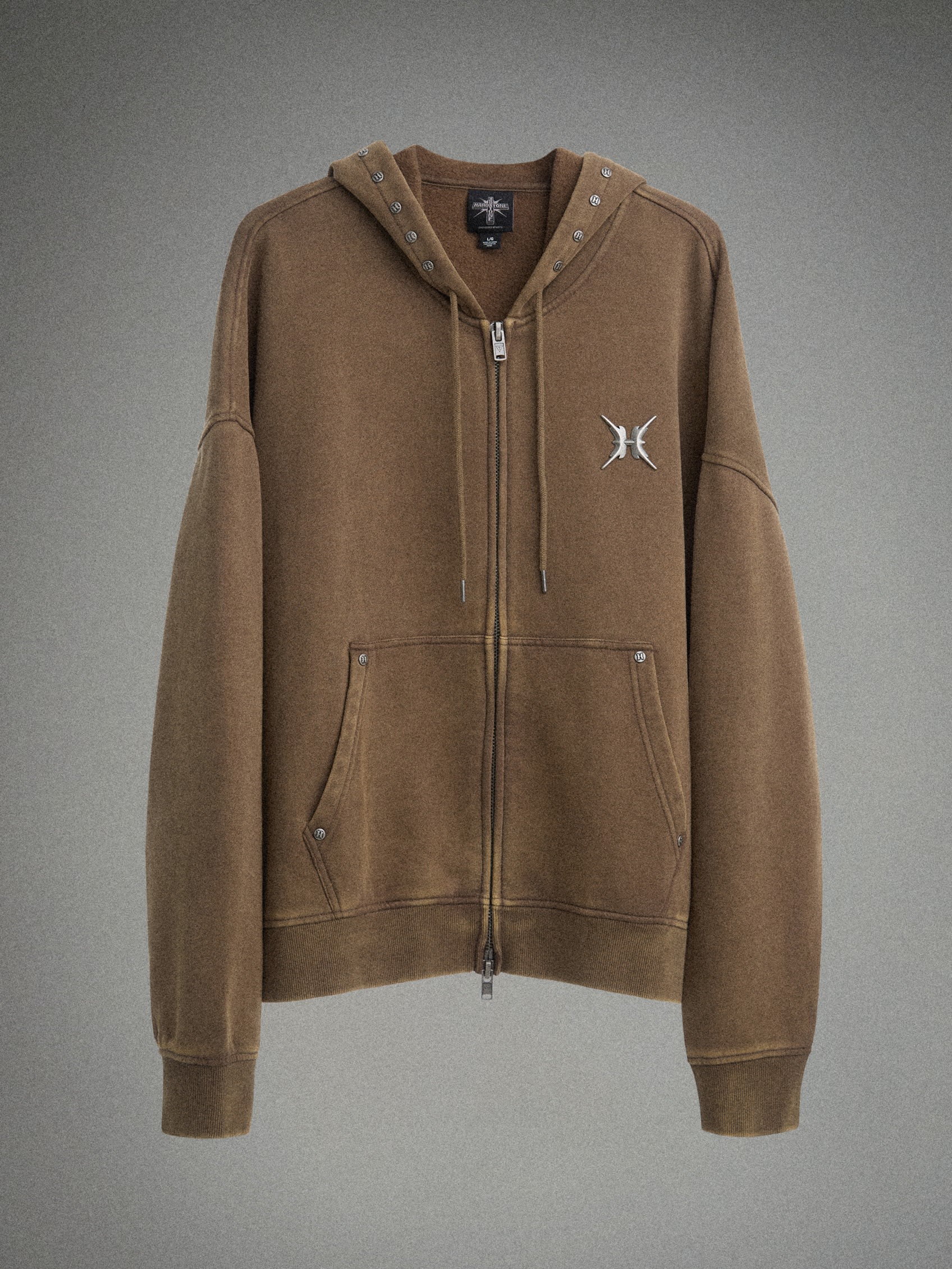 HARDSTONE Zip-Up Hoodie - Image 8