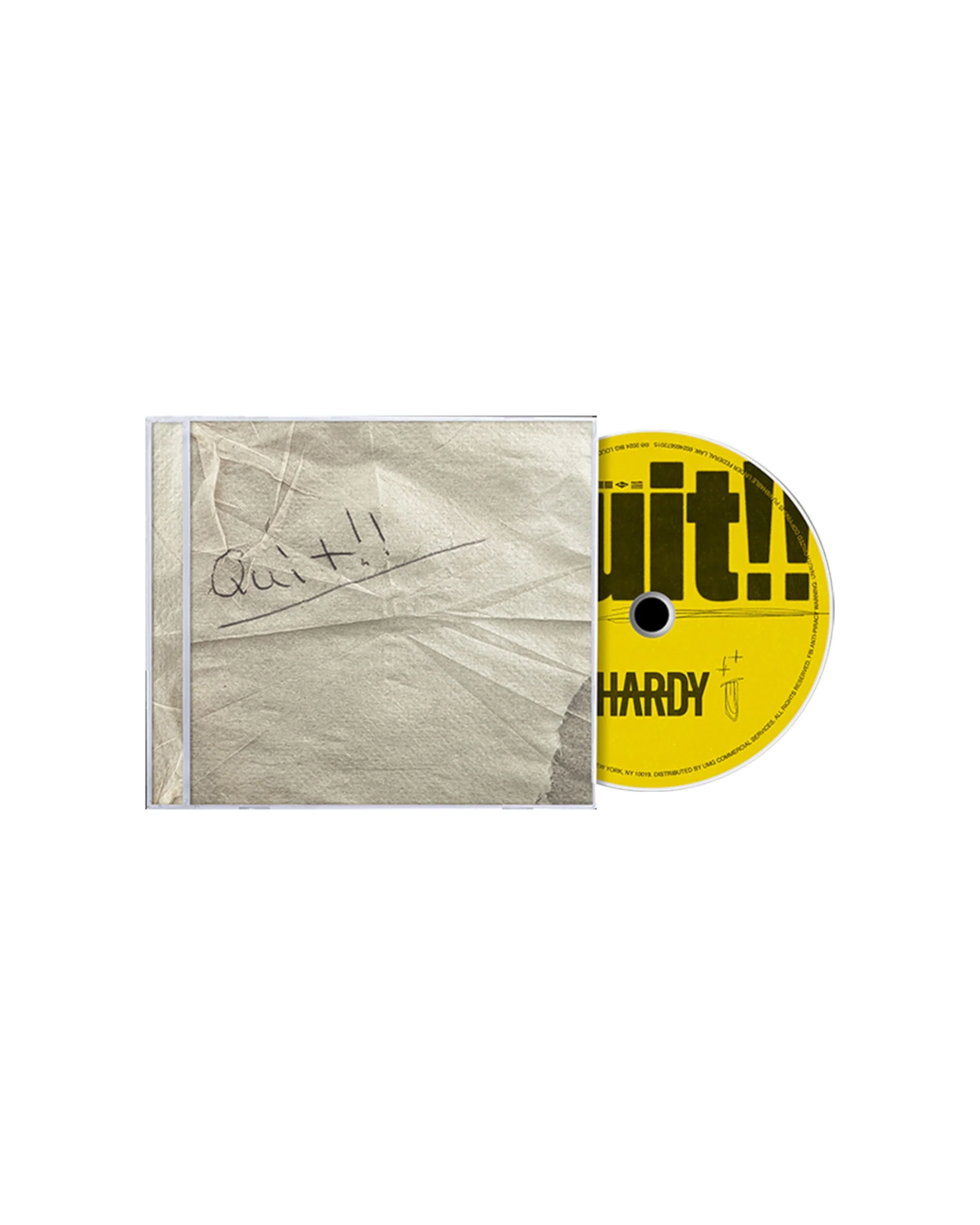 Hardy, Quit!! CD