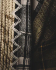 "Harvest Patchwork" Knitted Flannel - Image 8