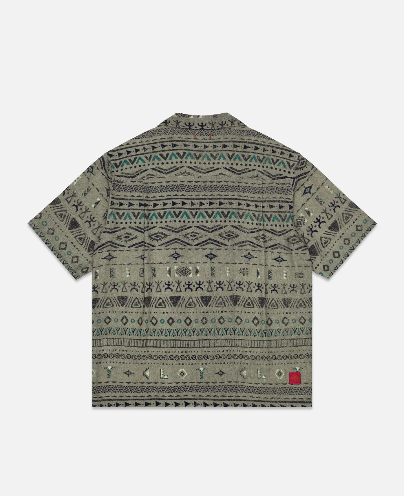 Hawaiian Tribal Shirt (Beige) - Image 11