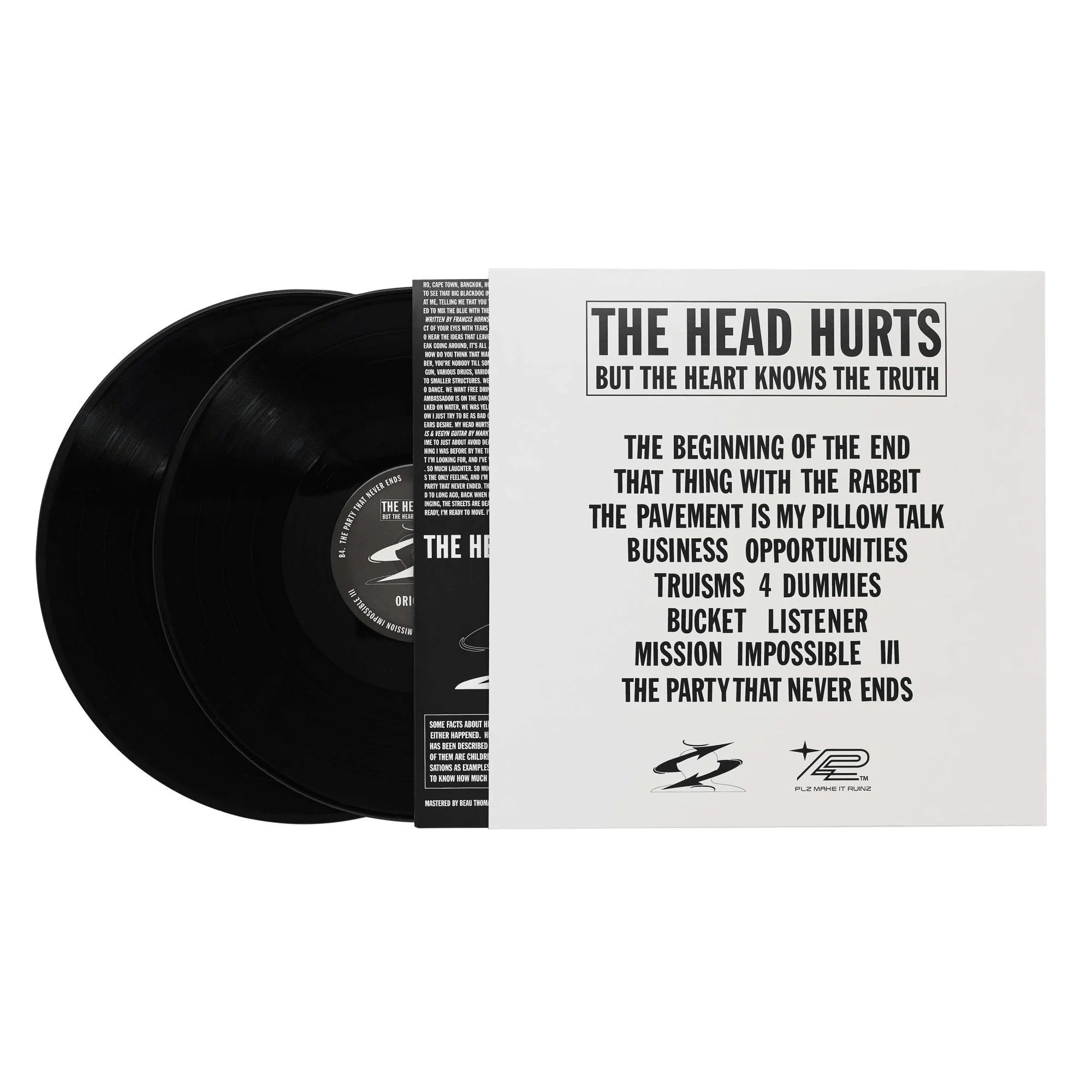 Headache - The Head Hurts but the Heart Knows the Truth 12 Vinyl - Image 6