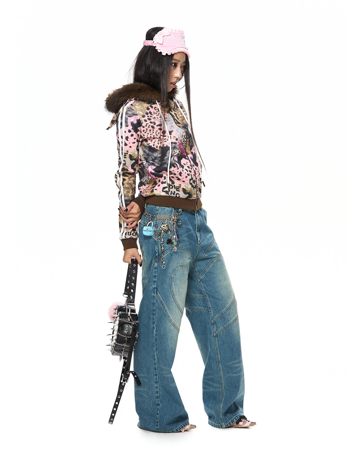 Heart Patchwork Jeans - Image 15