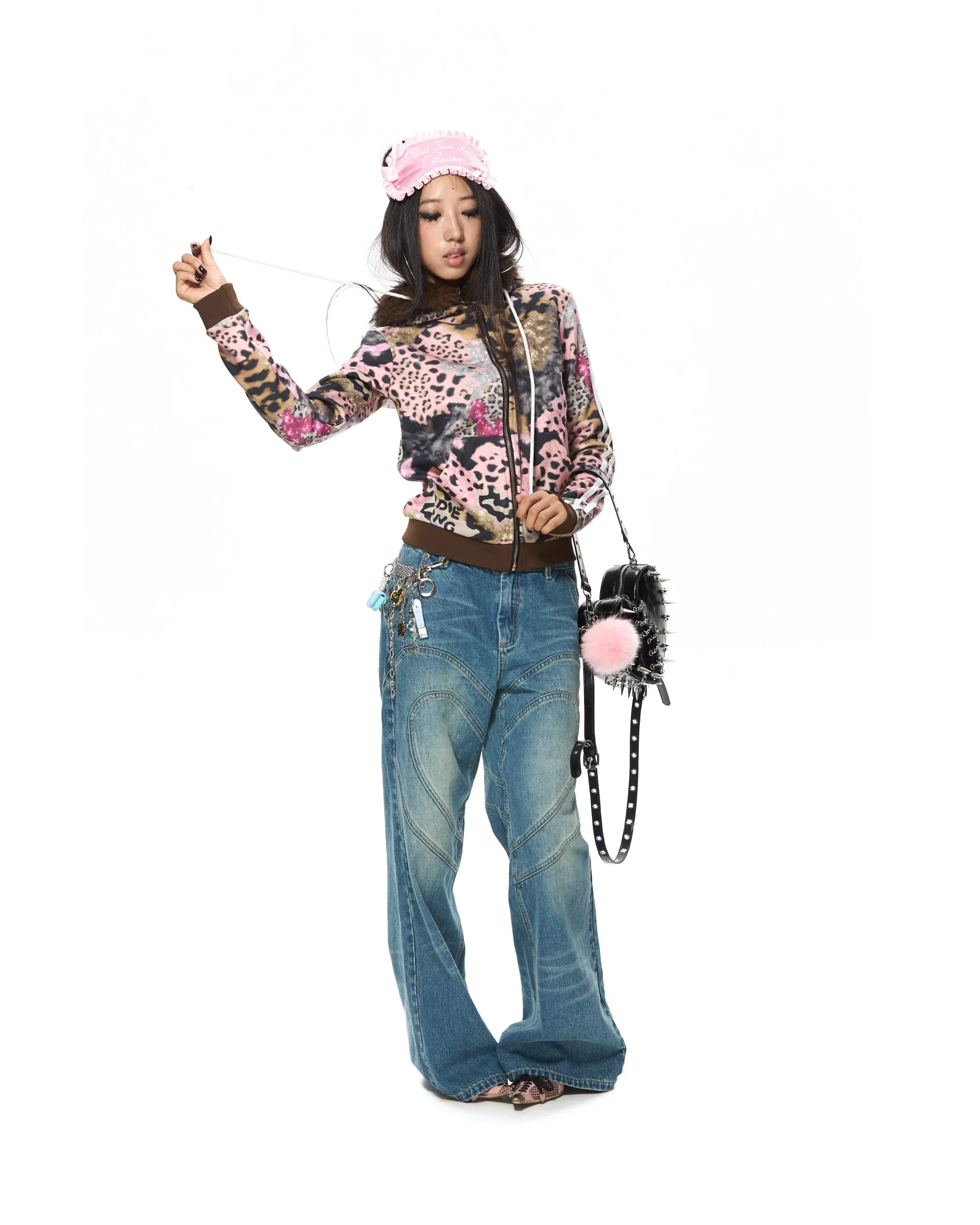 Heart Patchwork Jeans - Image 9