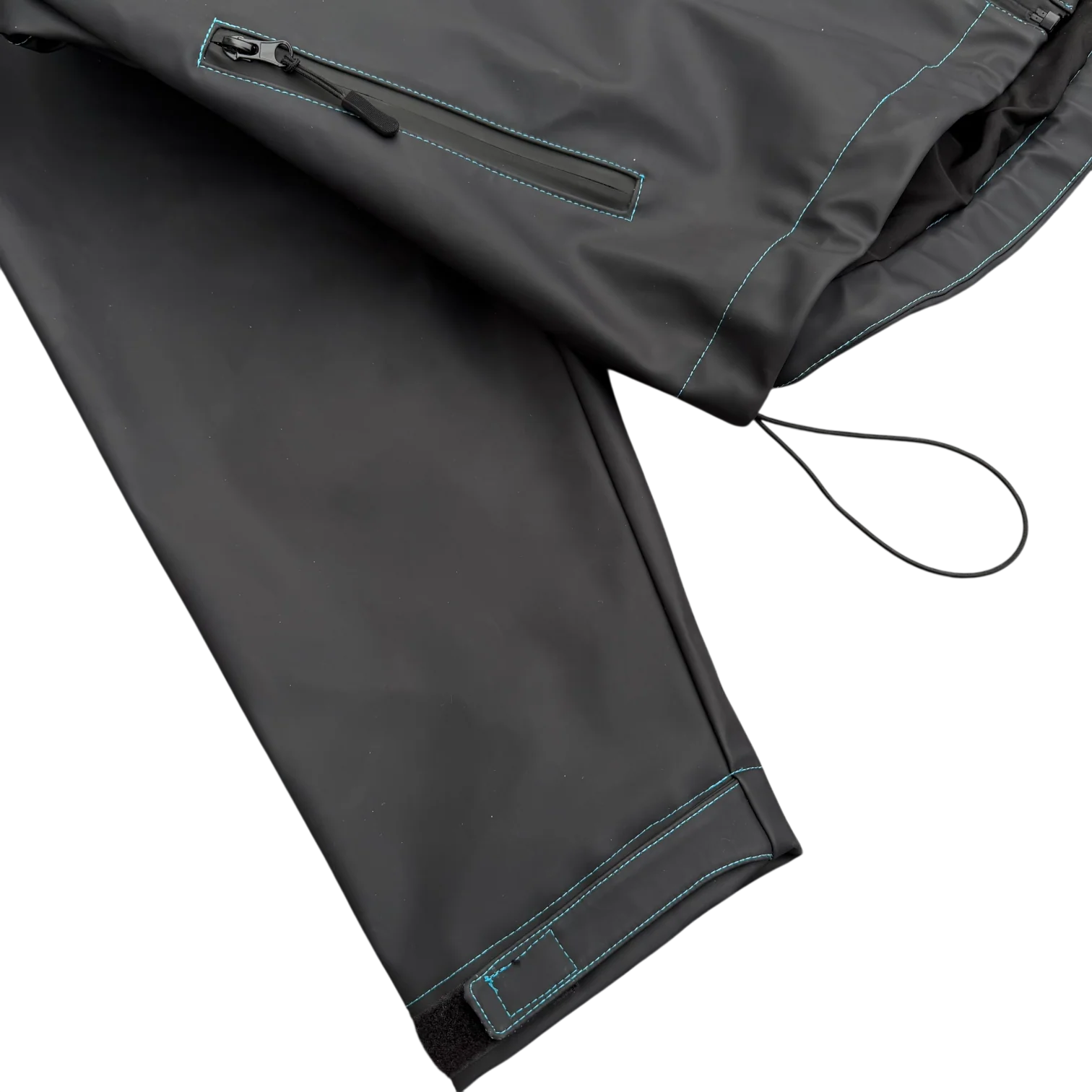 HEAT REACTIVE SKI JACKET (BLACK/BLUE) - Image 16