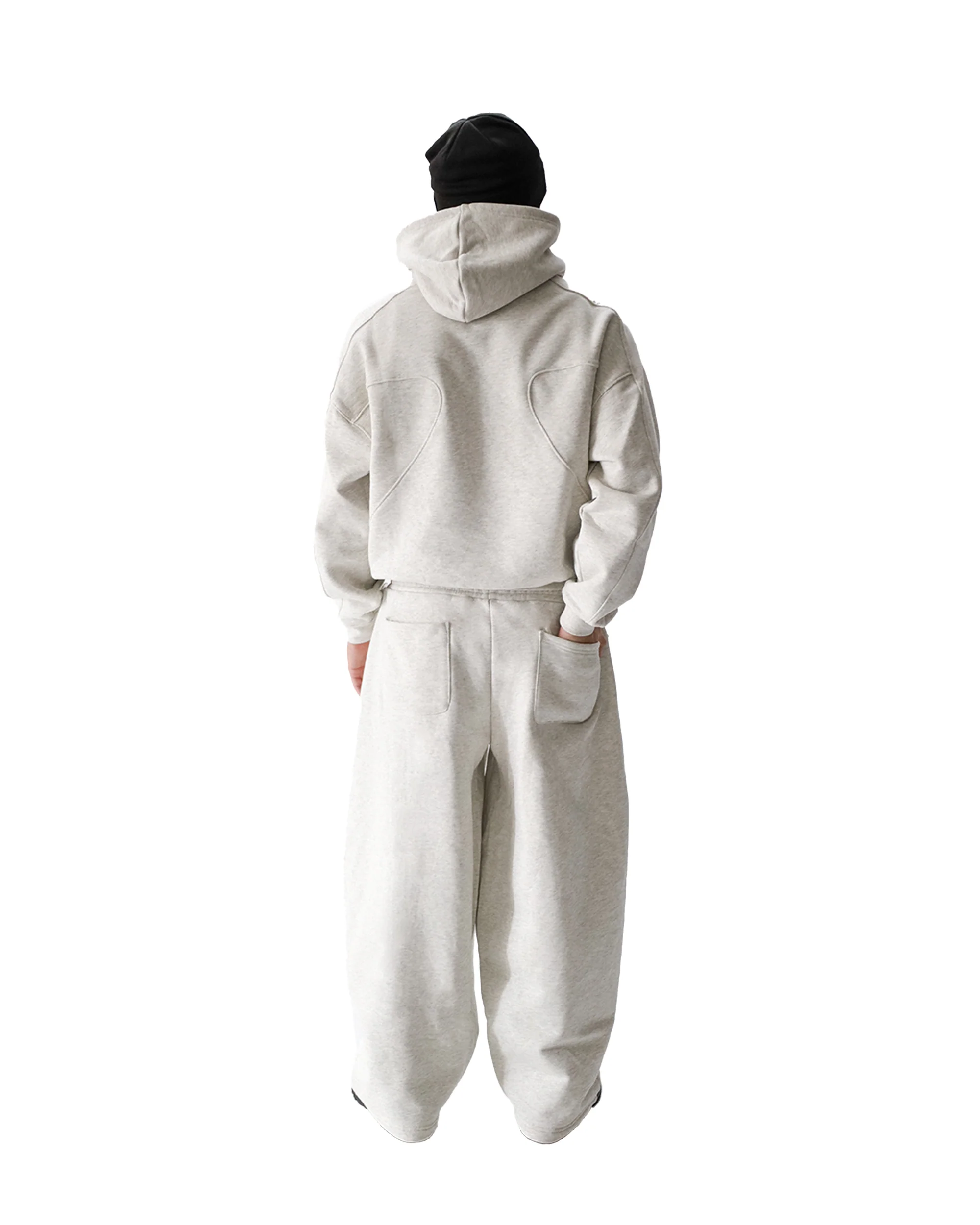Heather Gray Hoodie - Image 4