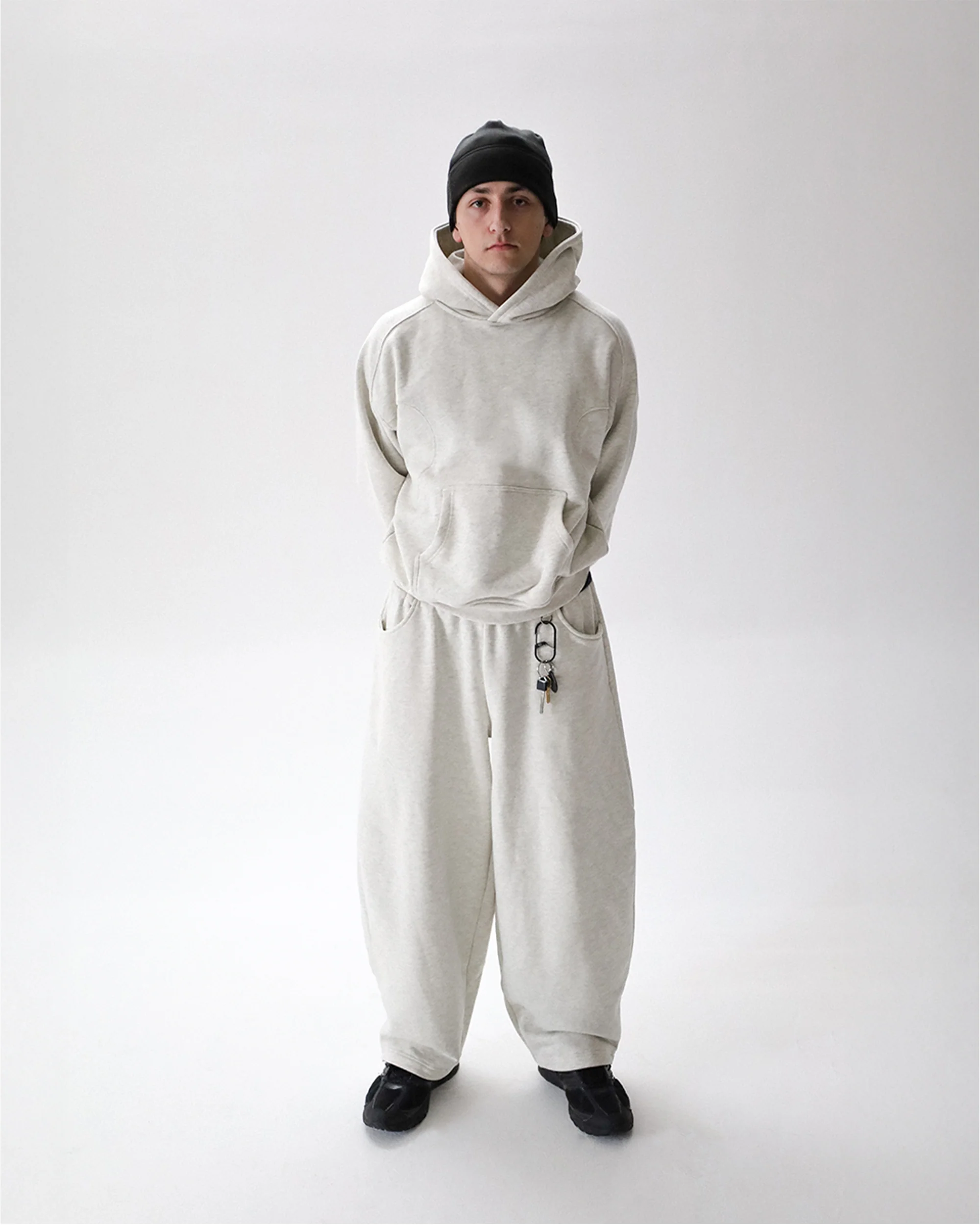 heather gray sweatpants - Image 2