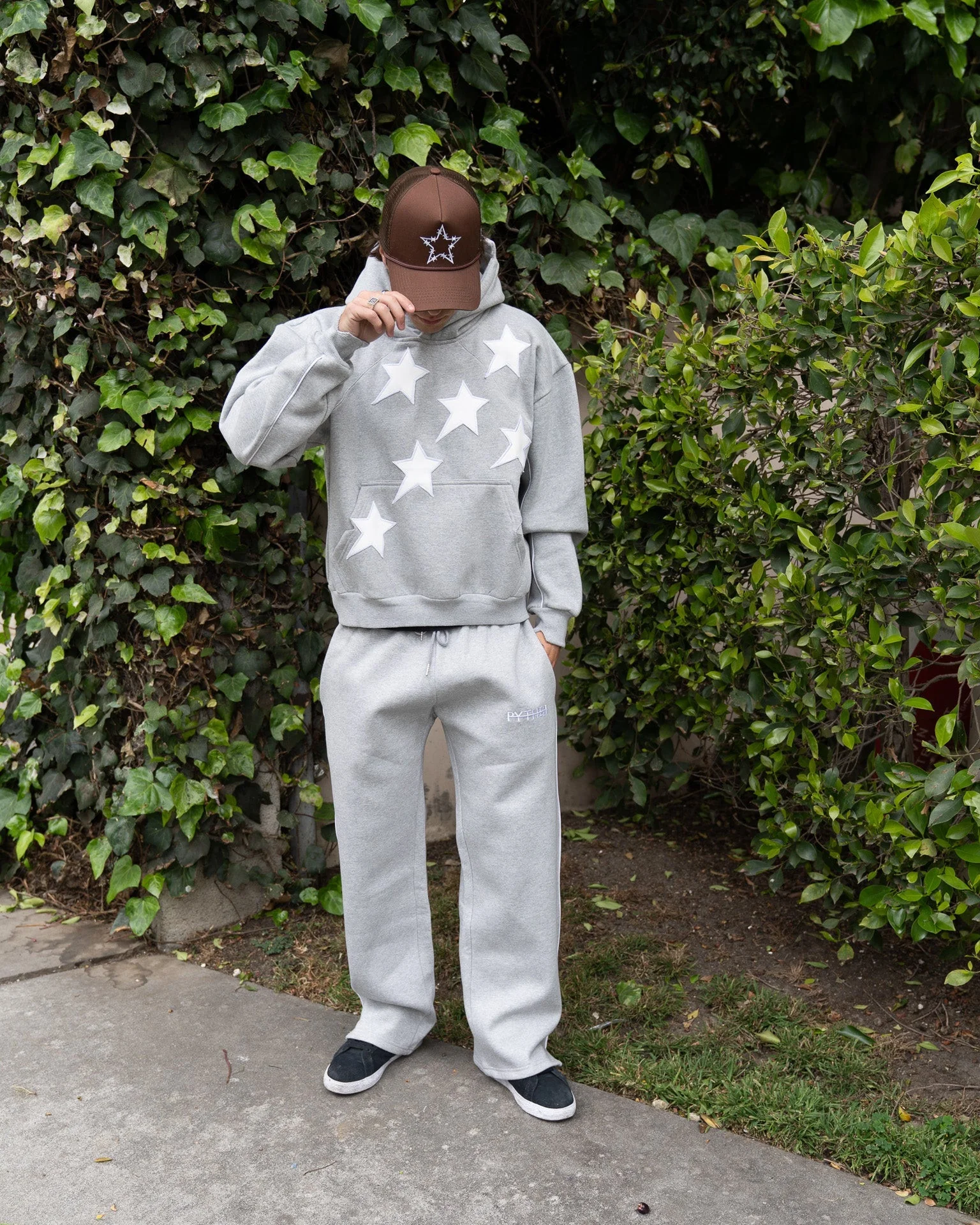 HEATHER PIPED SWEATS - Image 4