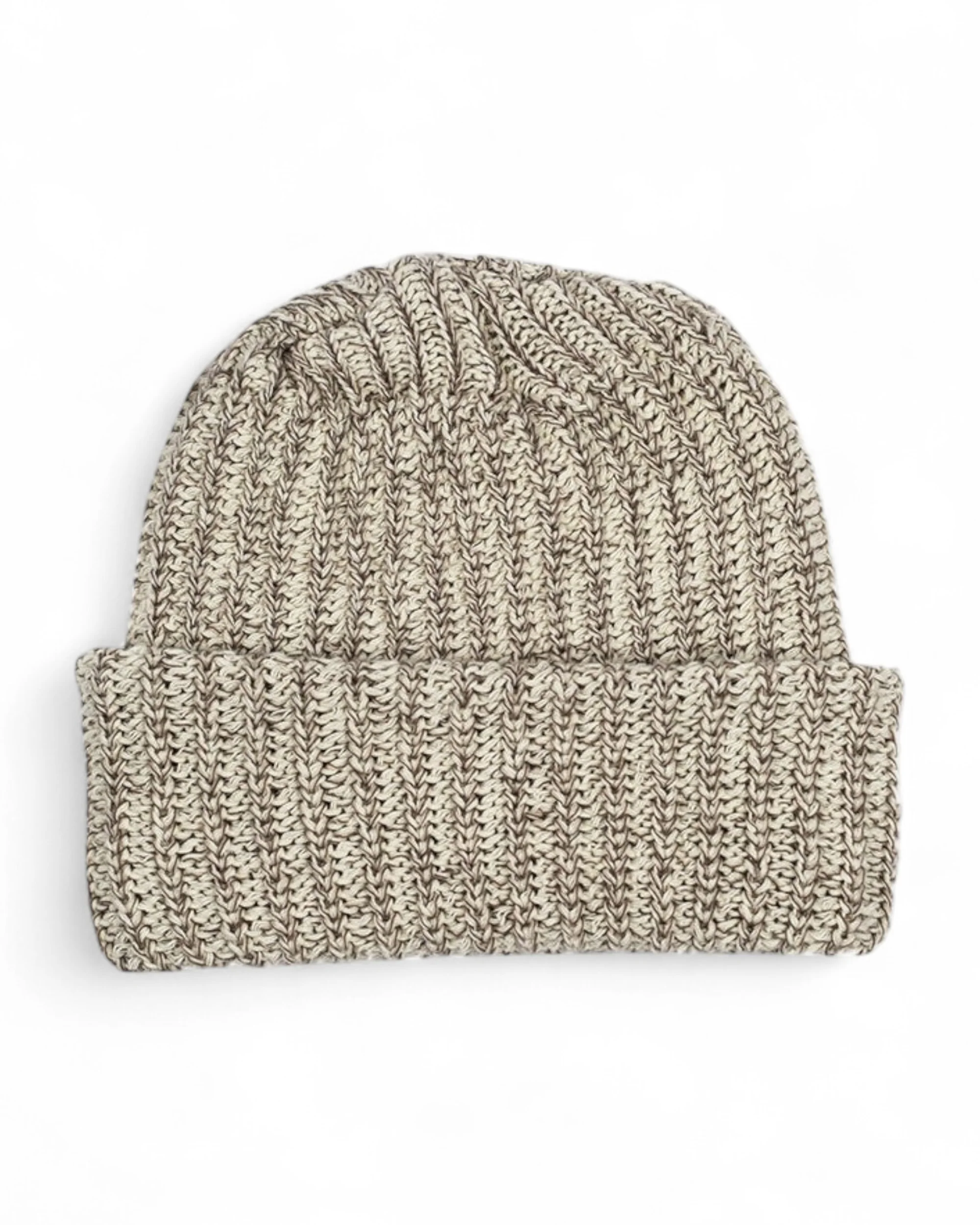 Heavy Knit Beanie - Coffee