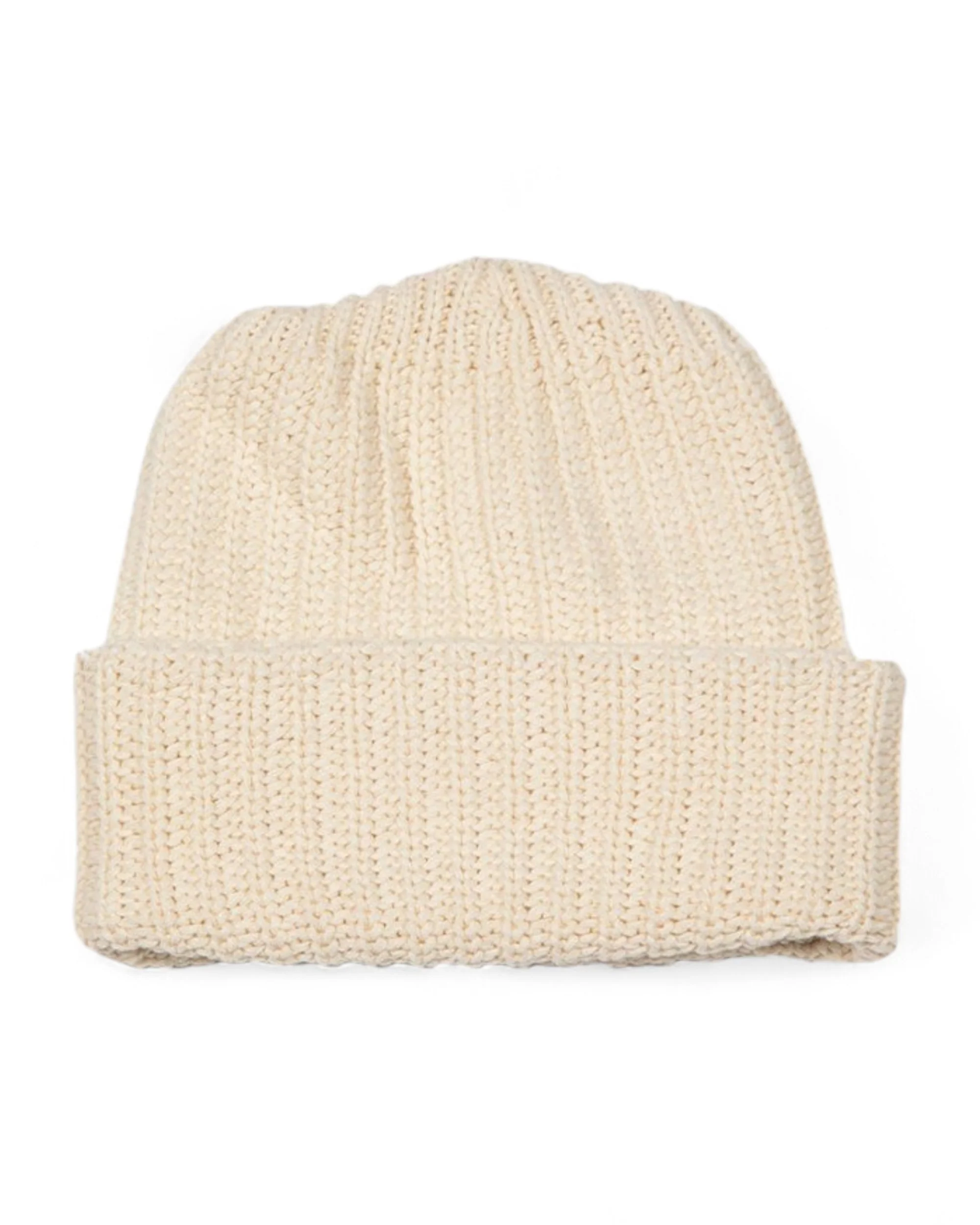 Heavy Knit Beanie - Natural