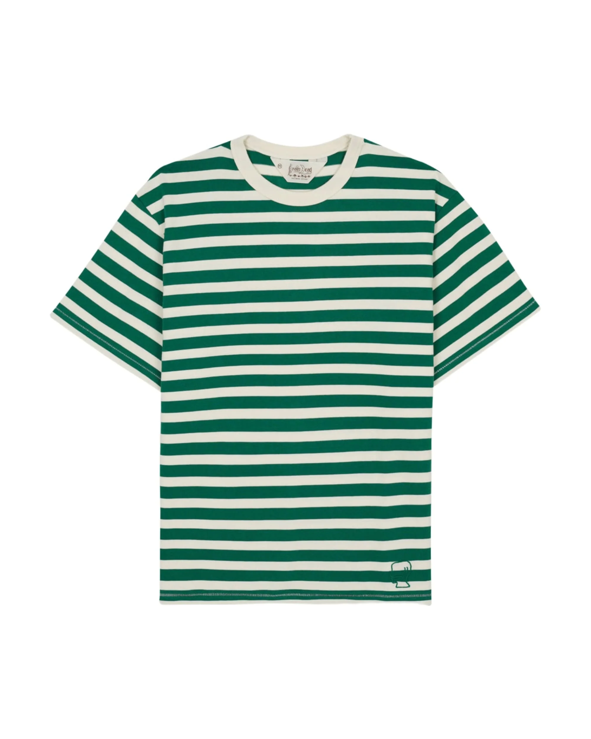 Heavyweight Stripe T-Shirt - Green
