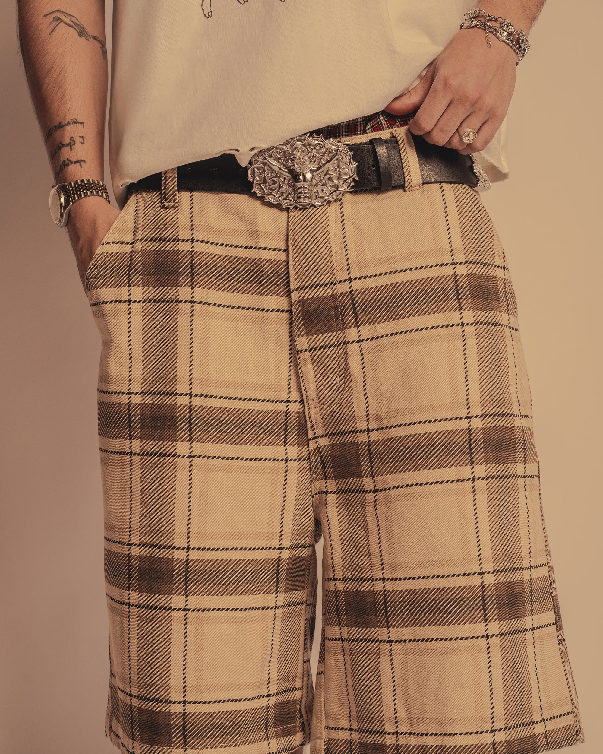 "Heritage" Plaid Shorts - Image 5