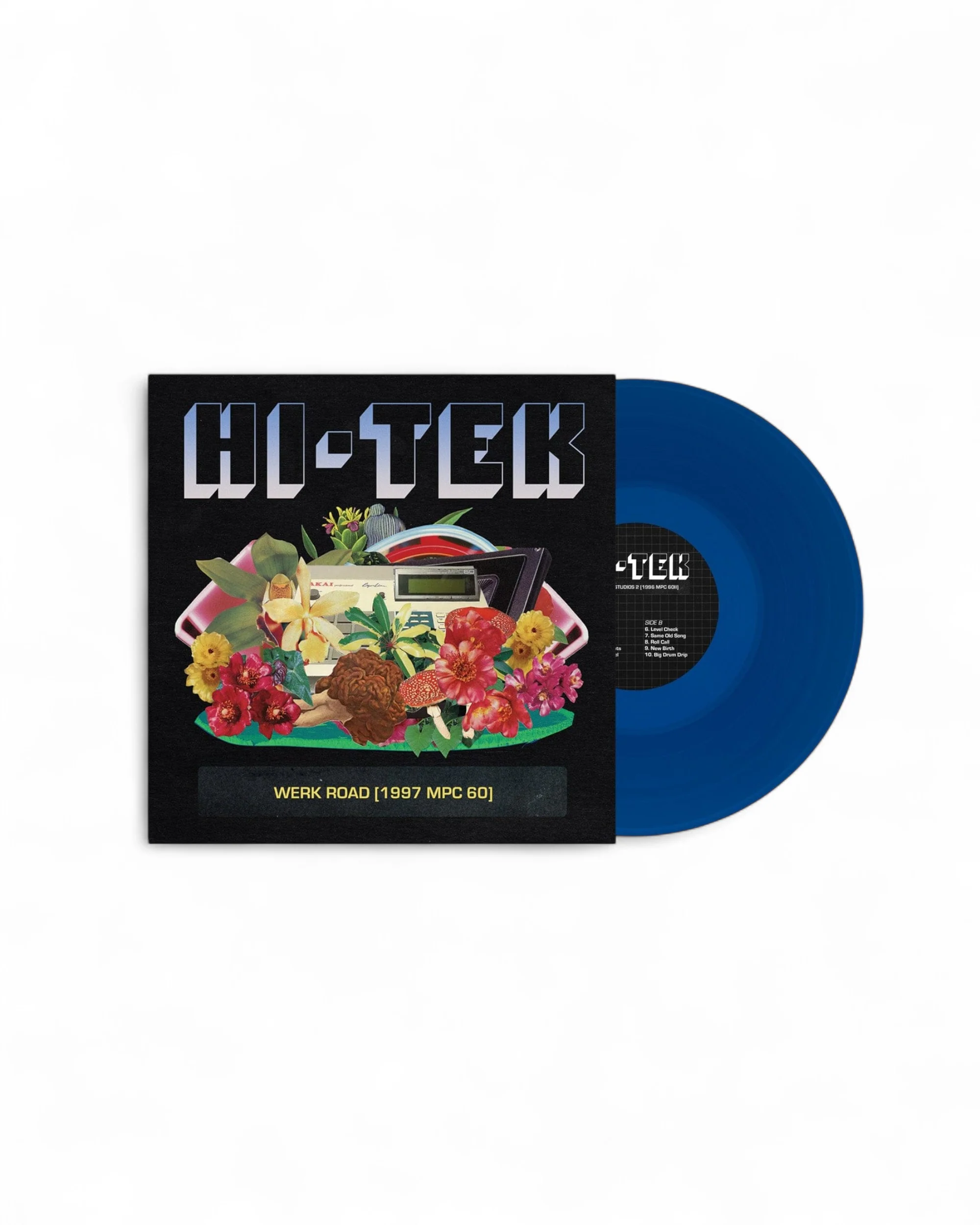 Hi-Tek - Werk Road (1997 MPC 60) (LP - Blue Vinyl - Fat Beats Exclusive)