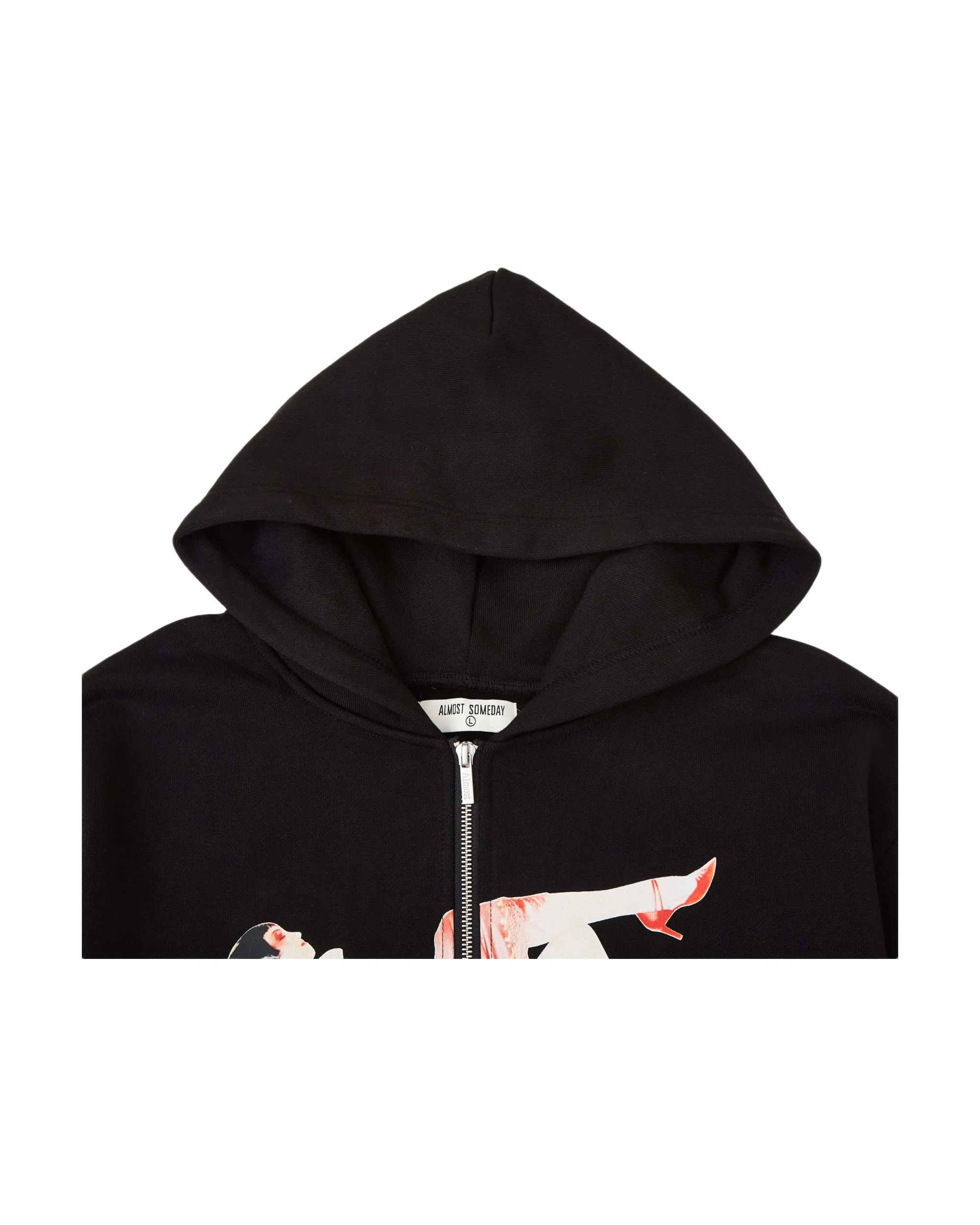 Highclass Zip-Up Hoodie - Sun Fade Black - Image 3