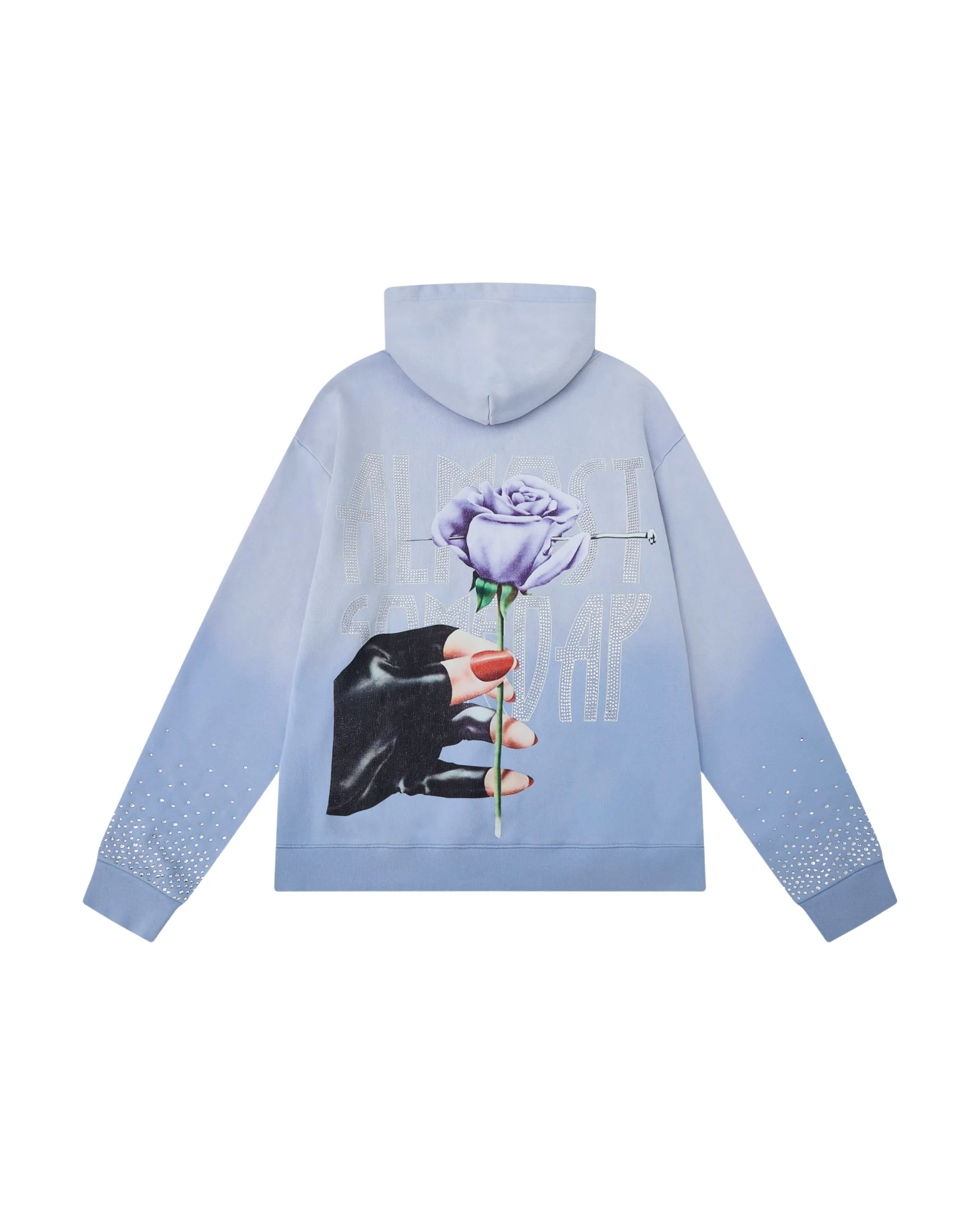 Highclass Zip-Up Hoodie - Sun Fade Blue - Image 2