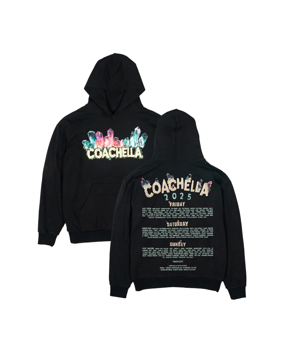 Higher Vibrations 2025 Lineup Hoodie