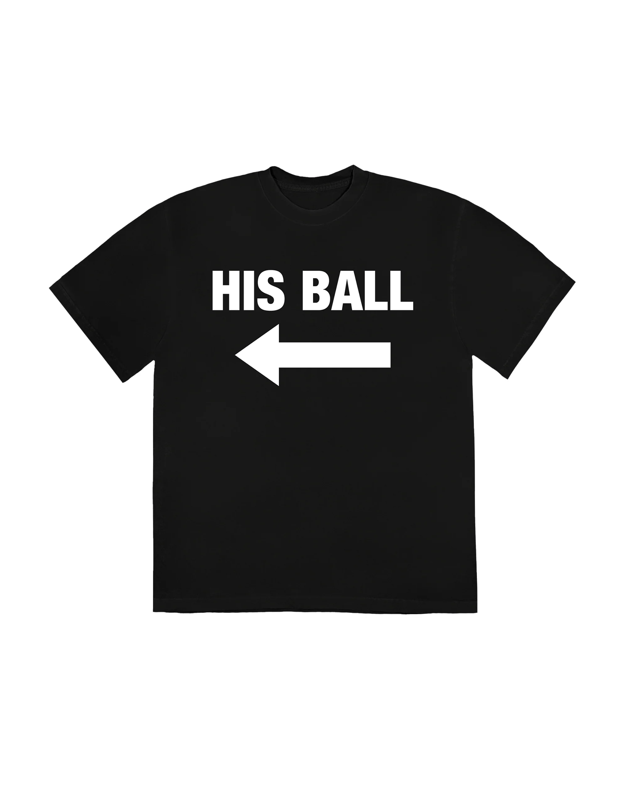 HIS BALL TEE