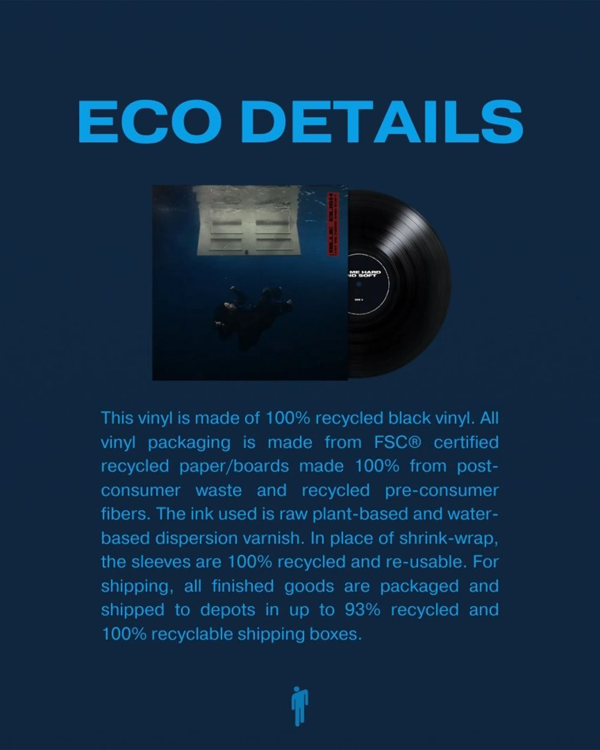HIT ME HARD AND SOFT Standard Vinyl - Image 3