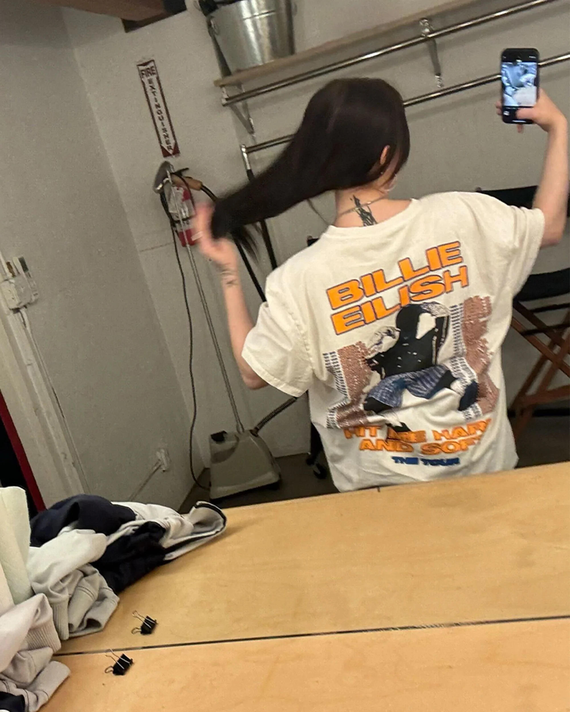 HIT ME HARD AND SOFT Tour Tee - Image 3