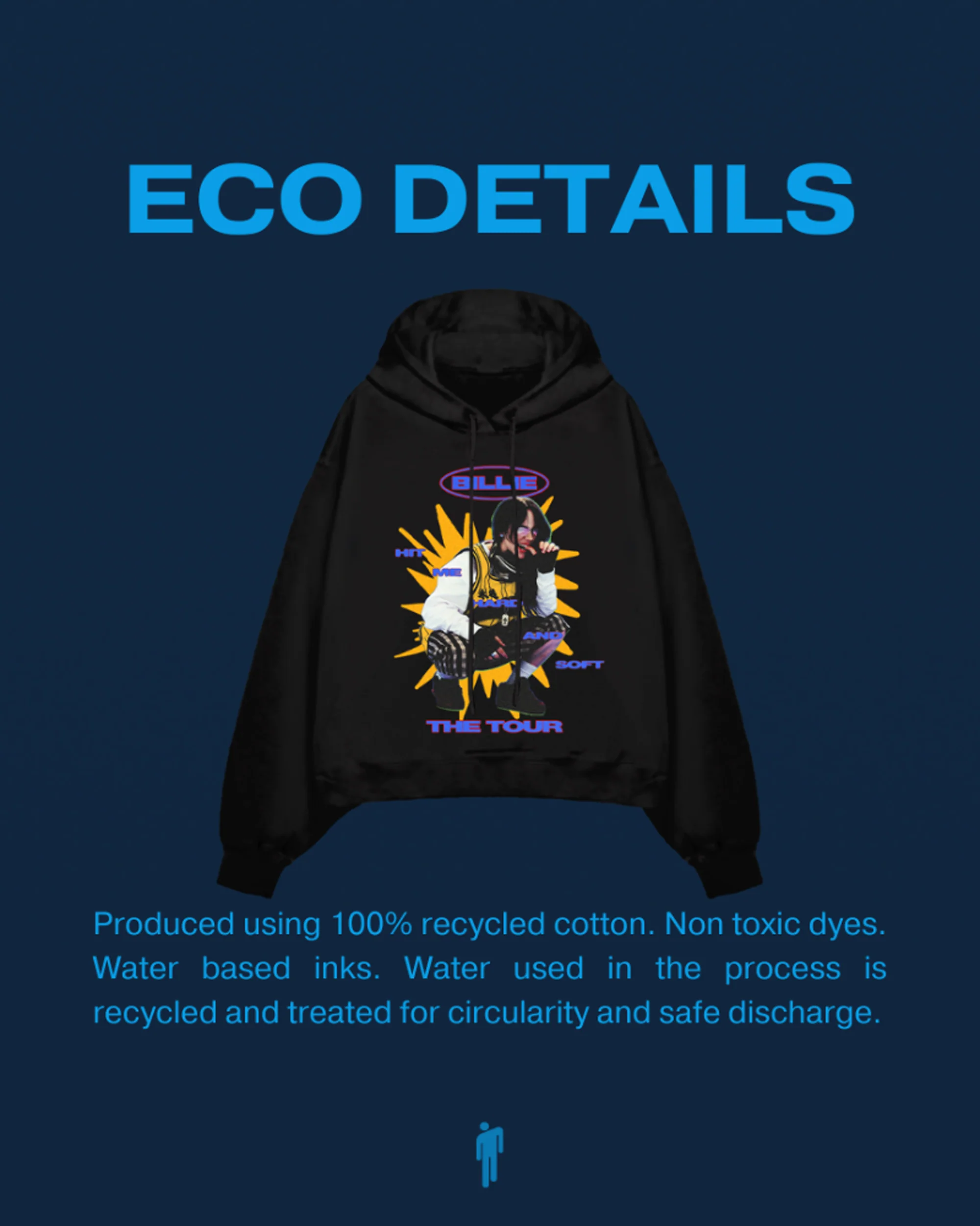 HIT ME HARD AND SOFT WORLD TOUR Pullover Hoodie - Image 3