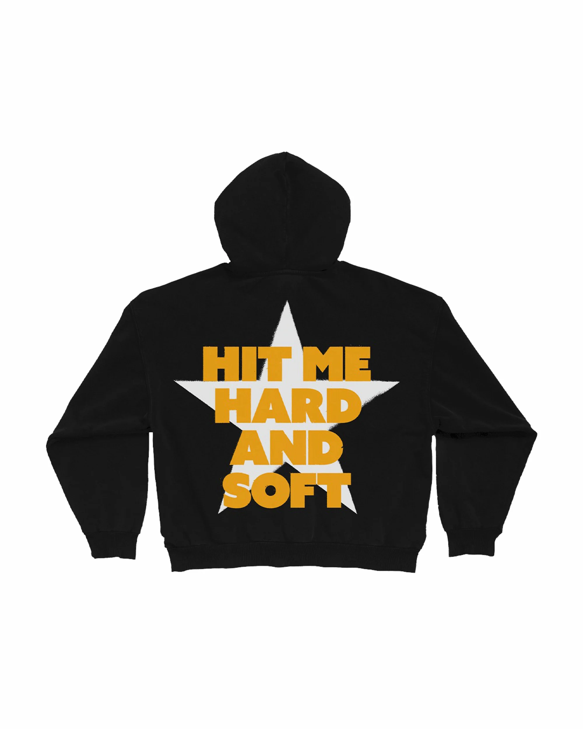 Hit Me Star Black Hoodie - Image 2
