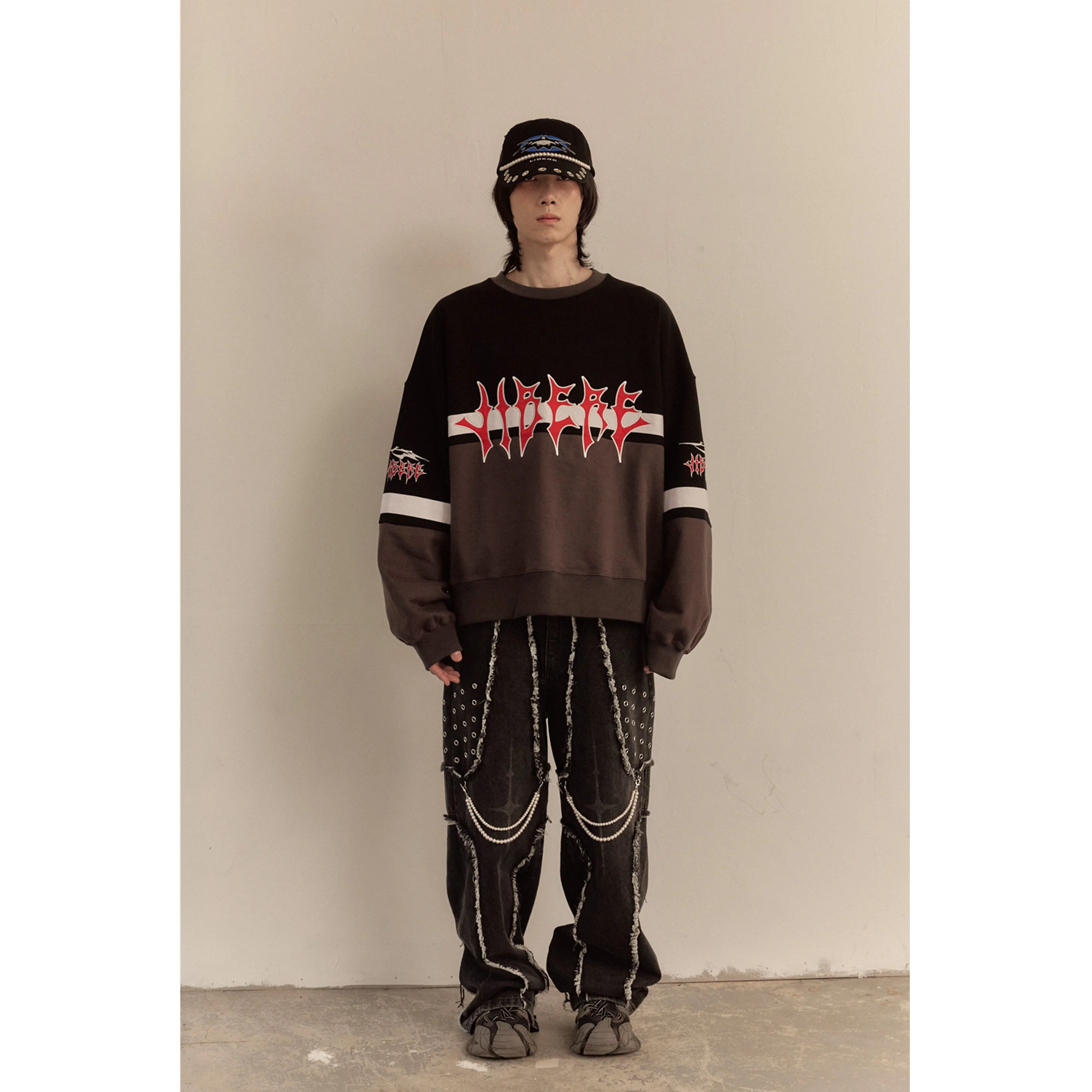HOCKEY JERSEY SWEAT / CHARCOAL - Image 43