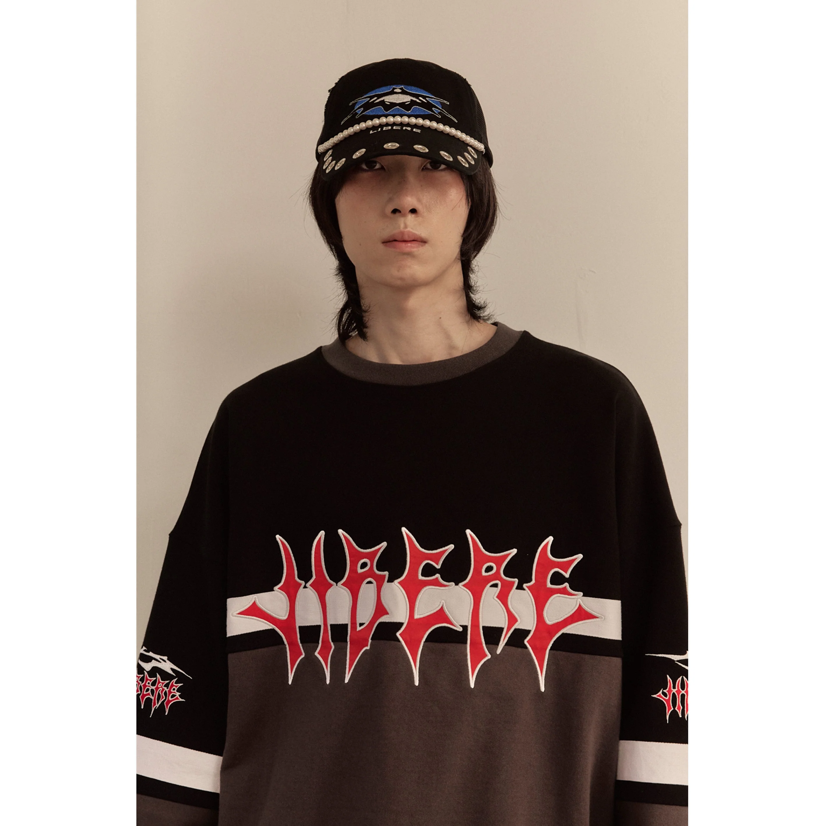 HOCKEY JERSEY SWEAT / CHARCOAL - Image 46