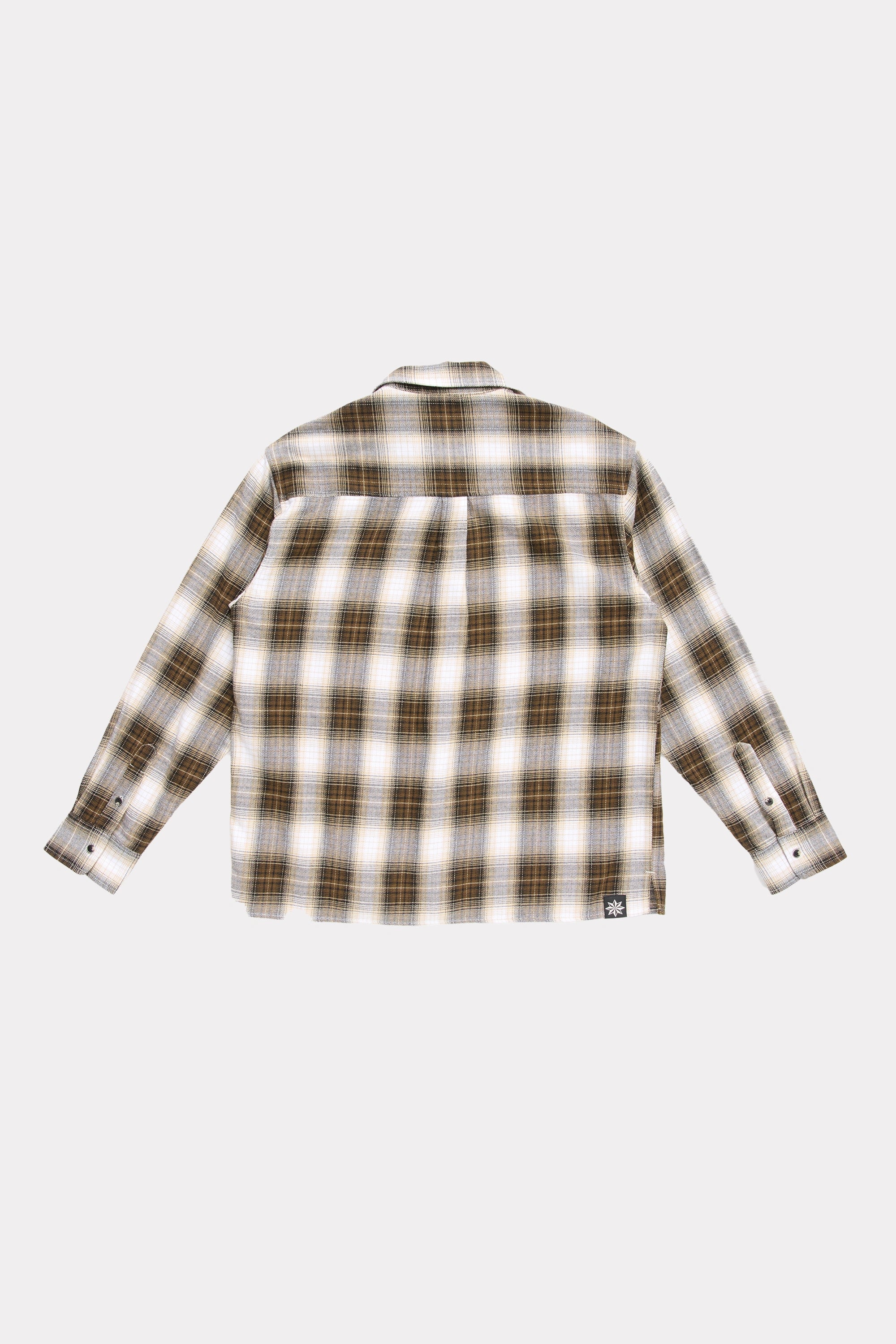 HOLD LS SHIRT - BROWN CHECK - Image 10