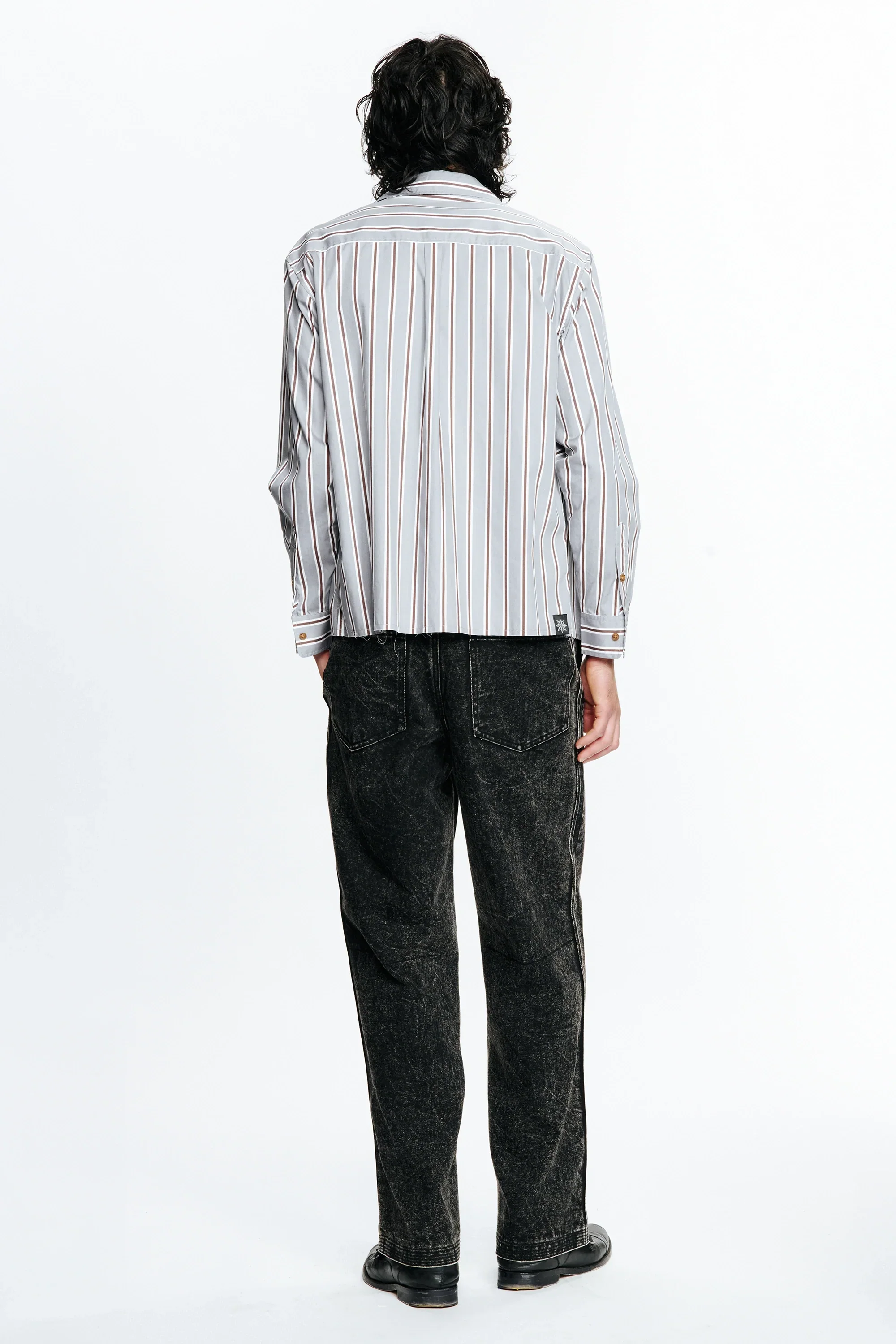 HOLD LS SHIRT - GREY STRIPE - Image 13