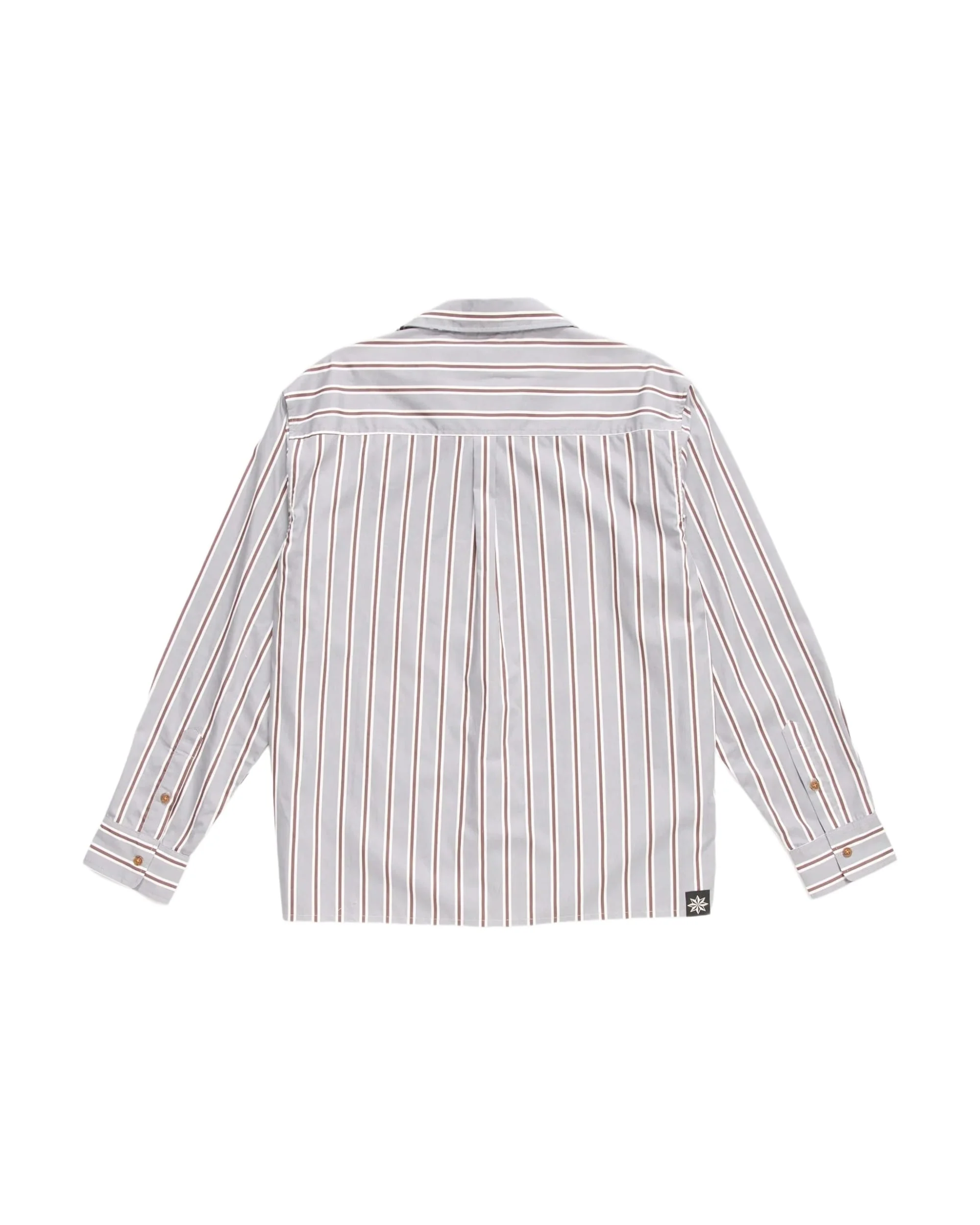 HOLD LS SHIRT - GREY STRIPE - Image 3