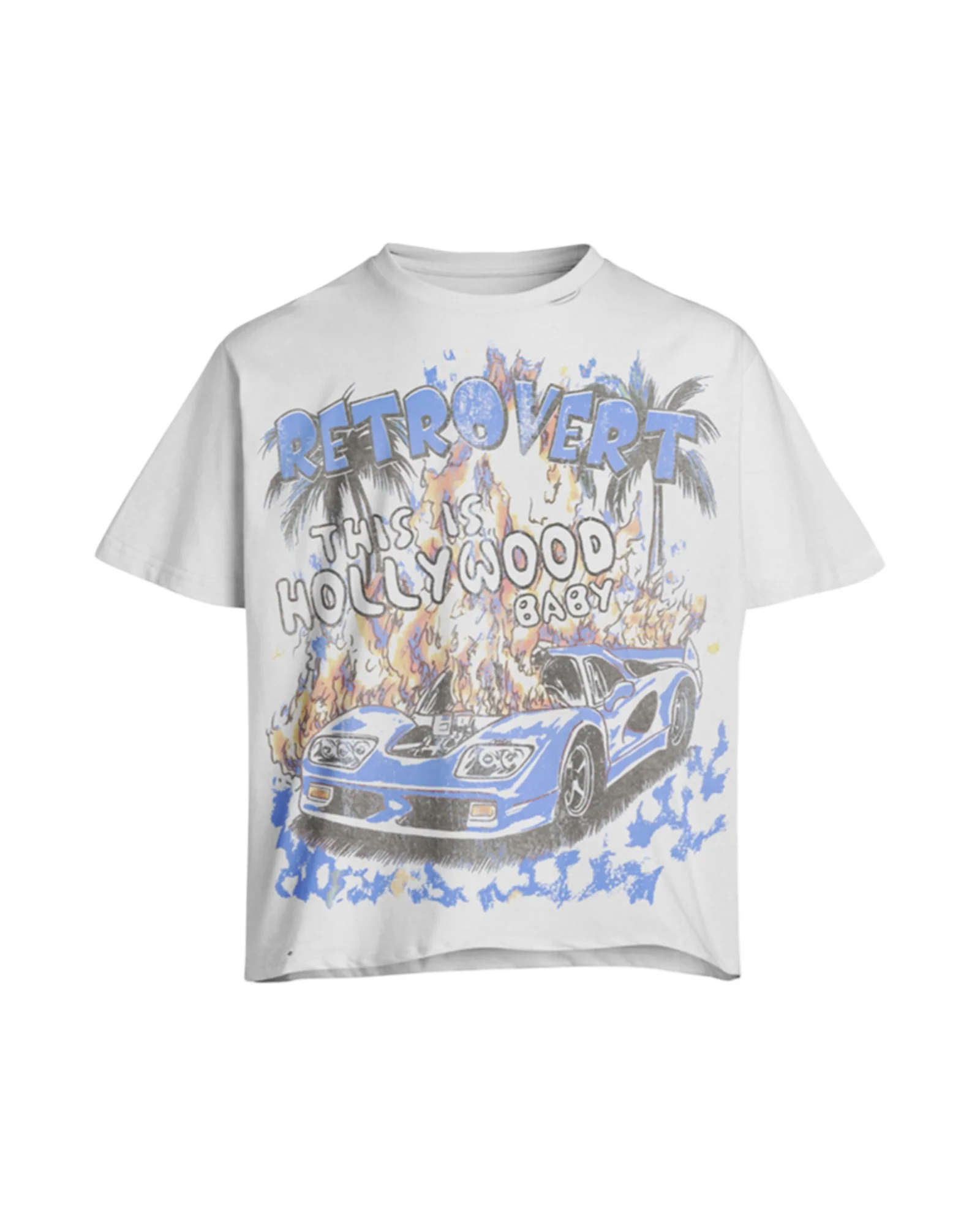 HOLLYWOOD T-SHIRT BLUE