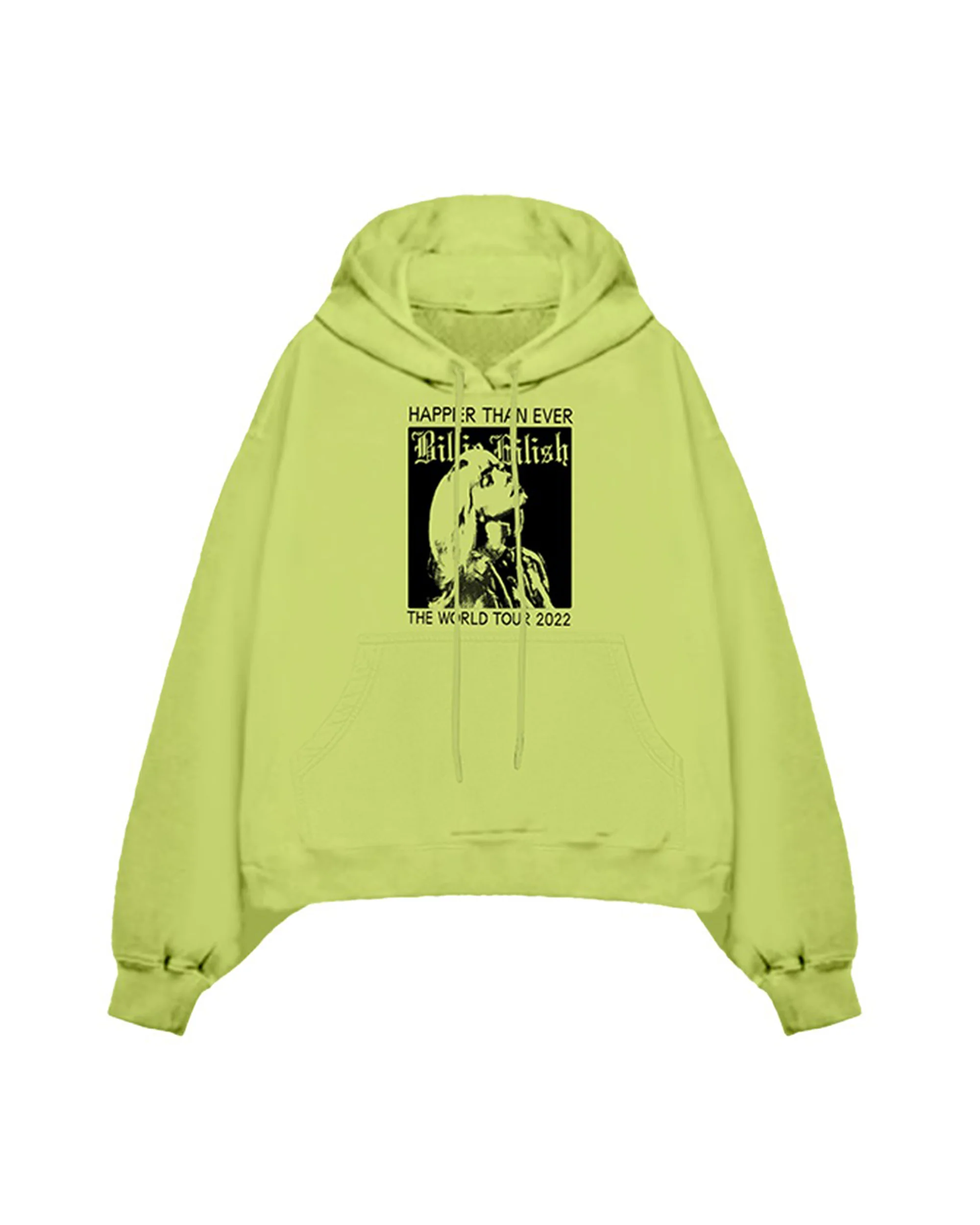 Homecoming Stamped Lime Hoodie