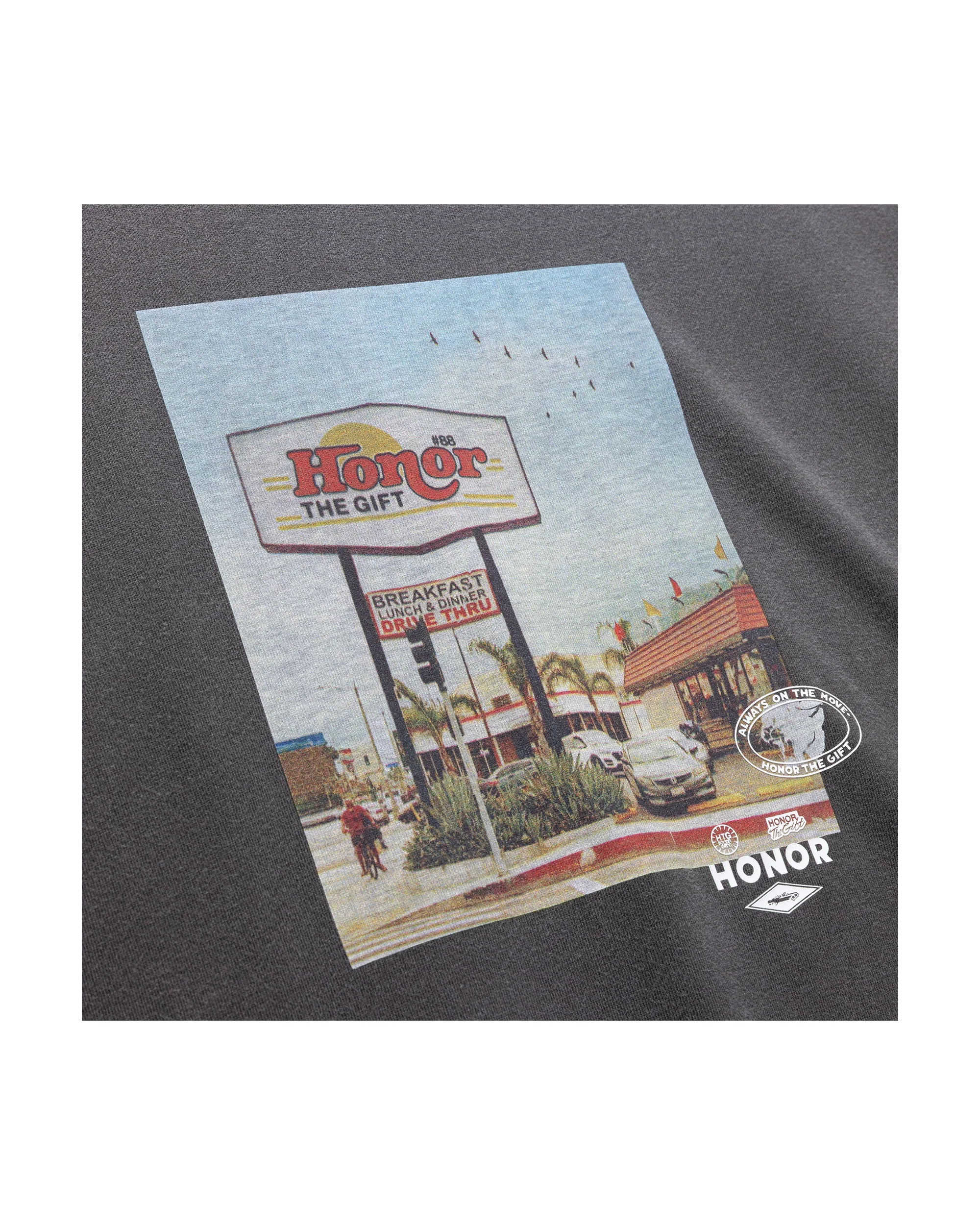 Honor Dining Tee - Black - Image 2