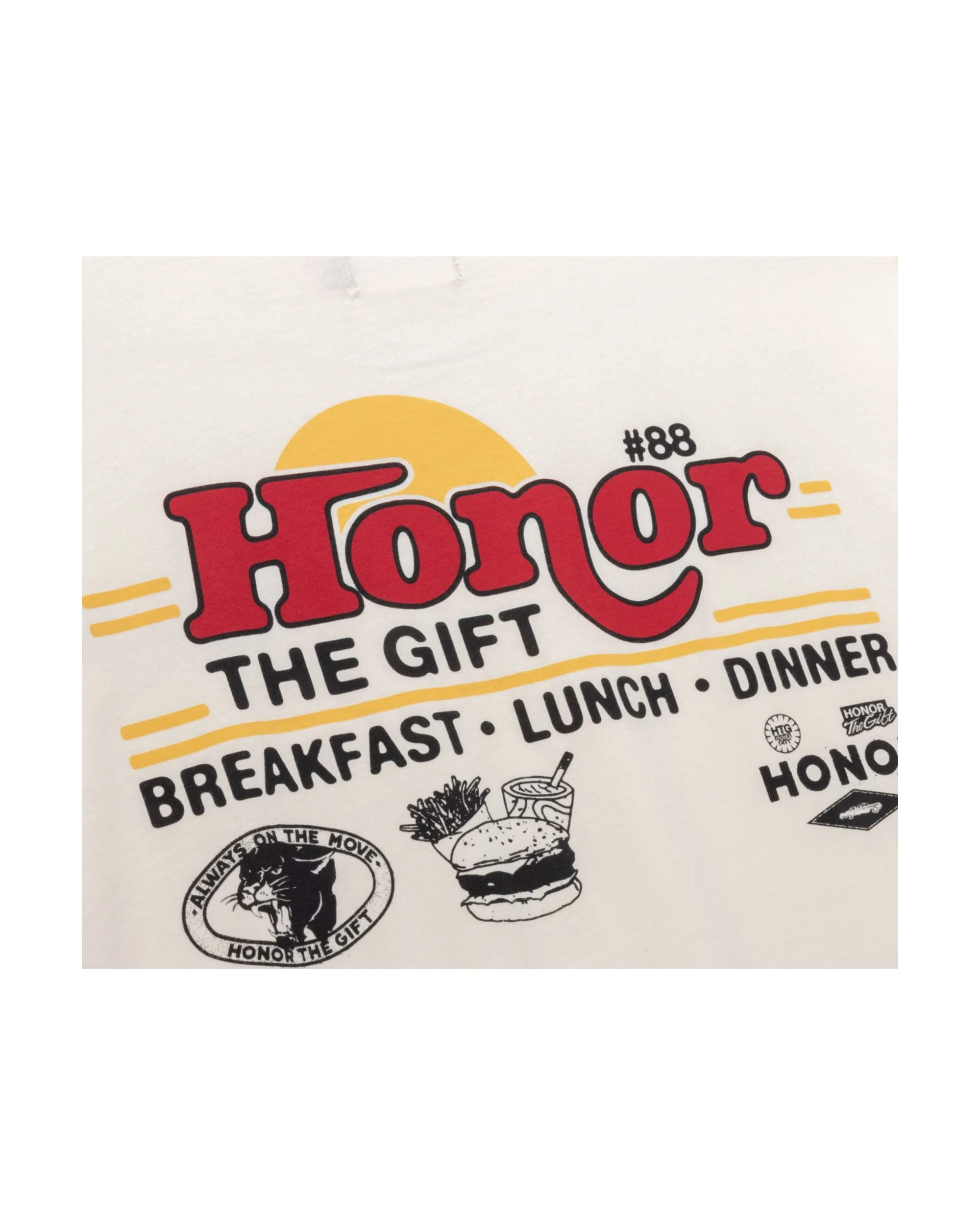 Honor Sign Tee - White - Image 3