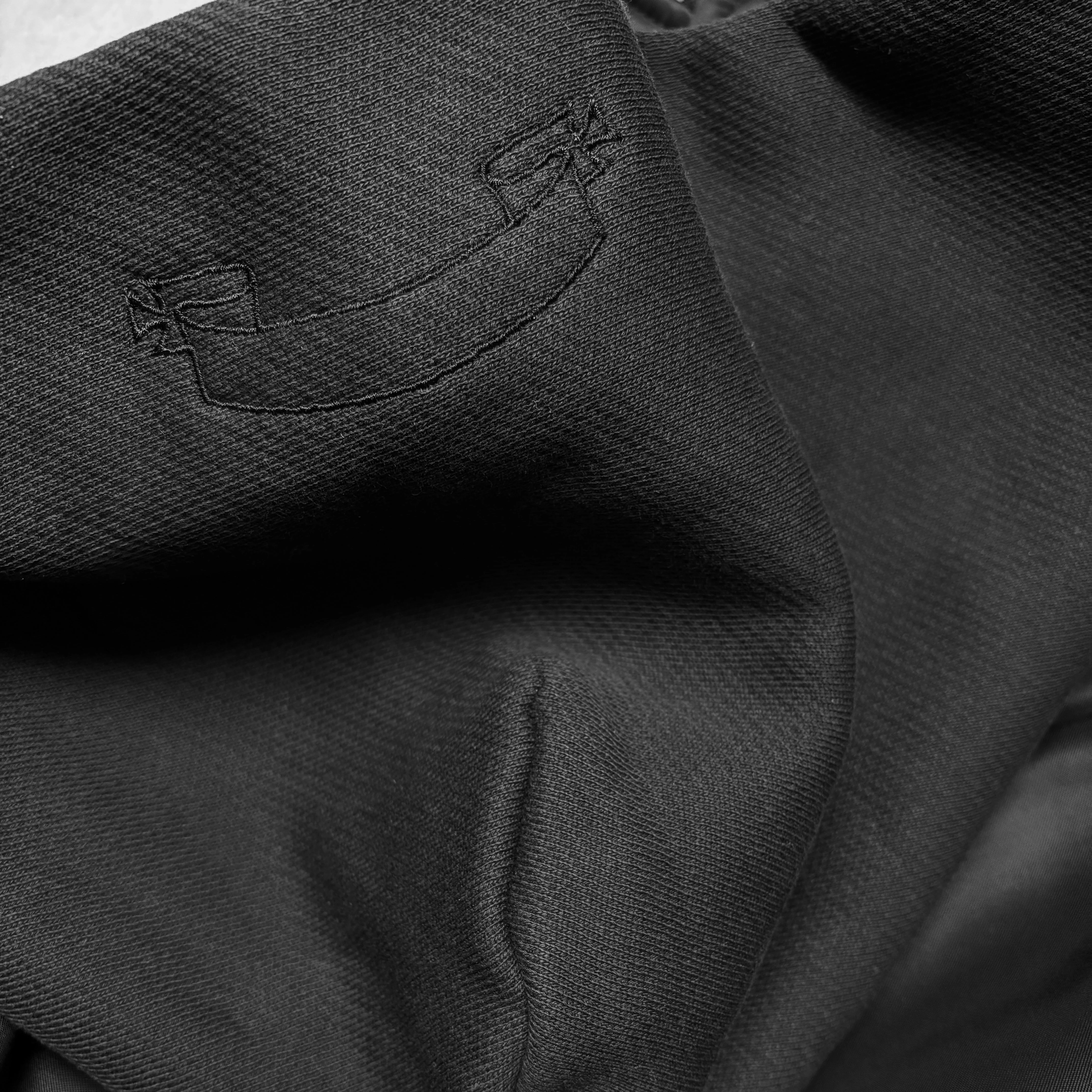 HOODED CROPPED AYS BOMBER JACKET - Image 12