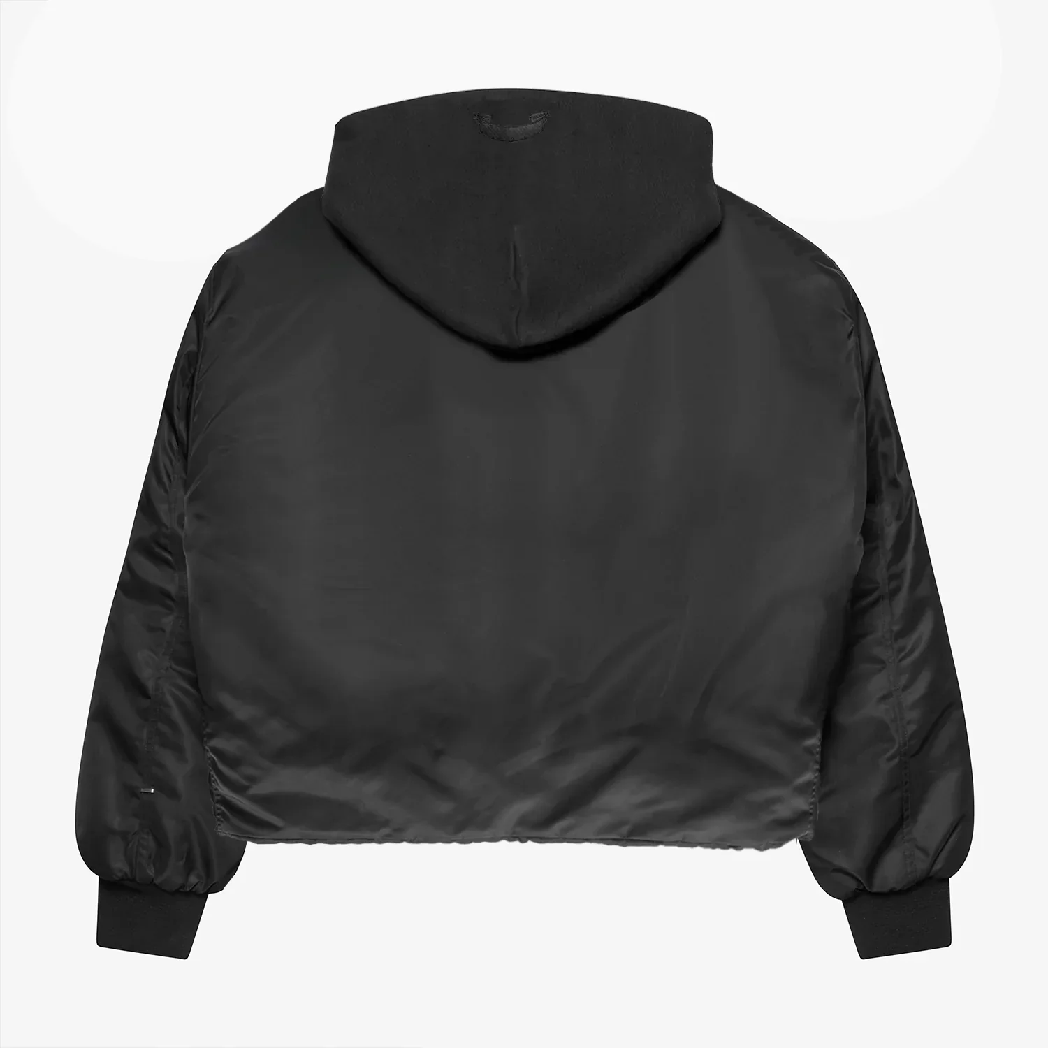 HOODED CROPPED AYS BOMBER JACKET - Image 13