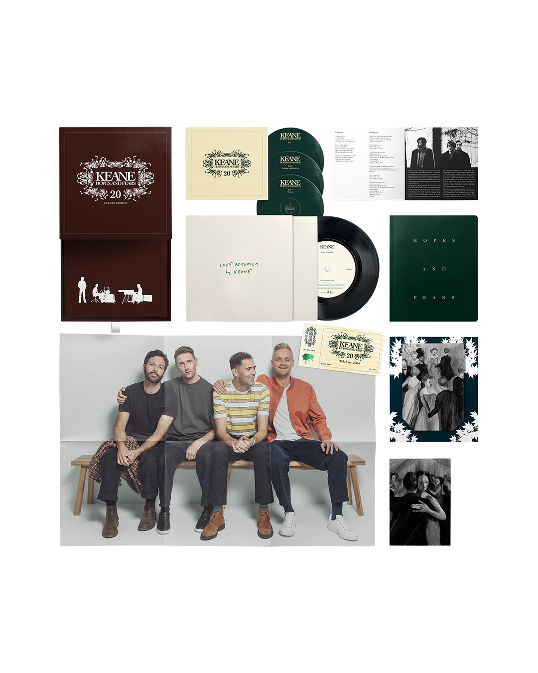 Hopes And Fears 20 Super Deluxe Limited Edition 3CD + 7"