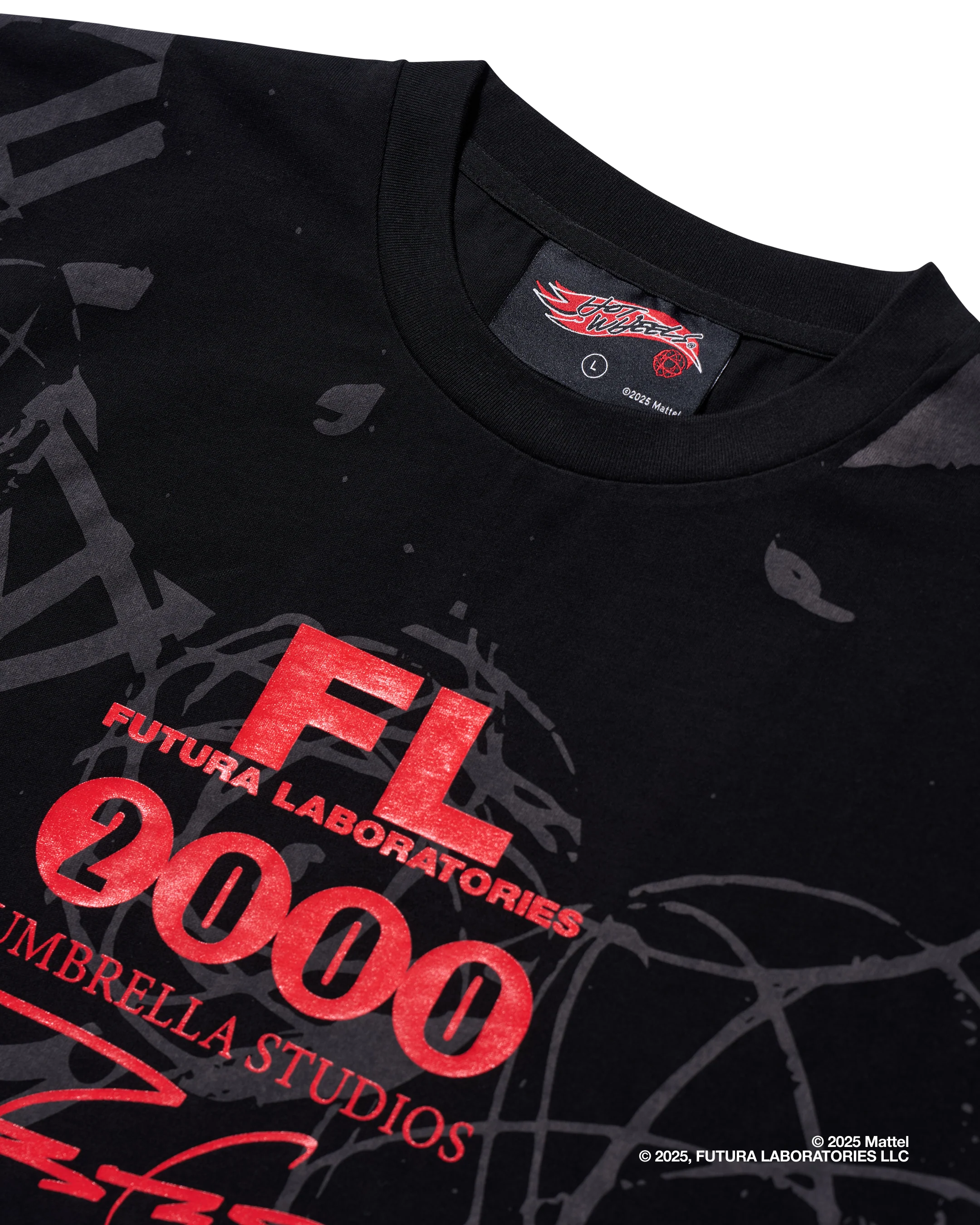 Hot Wheels x Futura Laboratories Atom Tee - Image 5