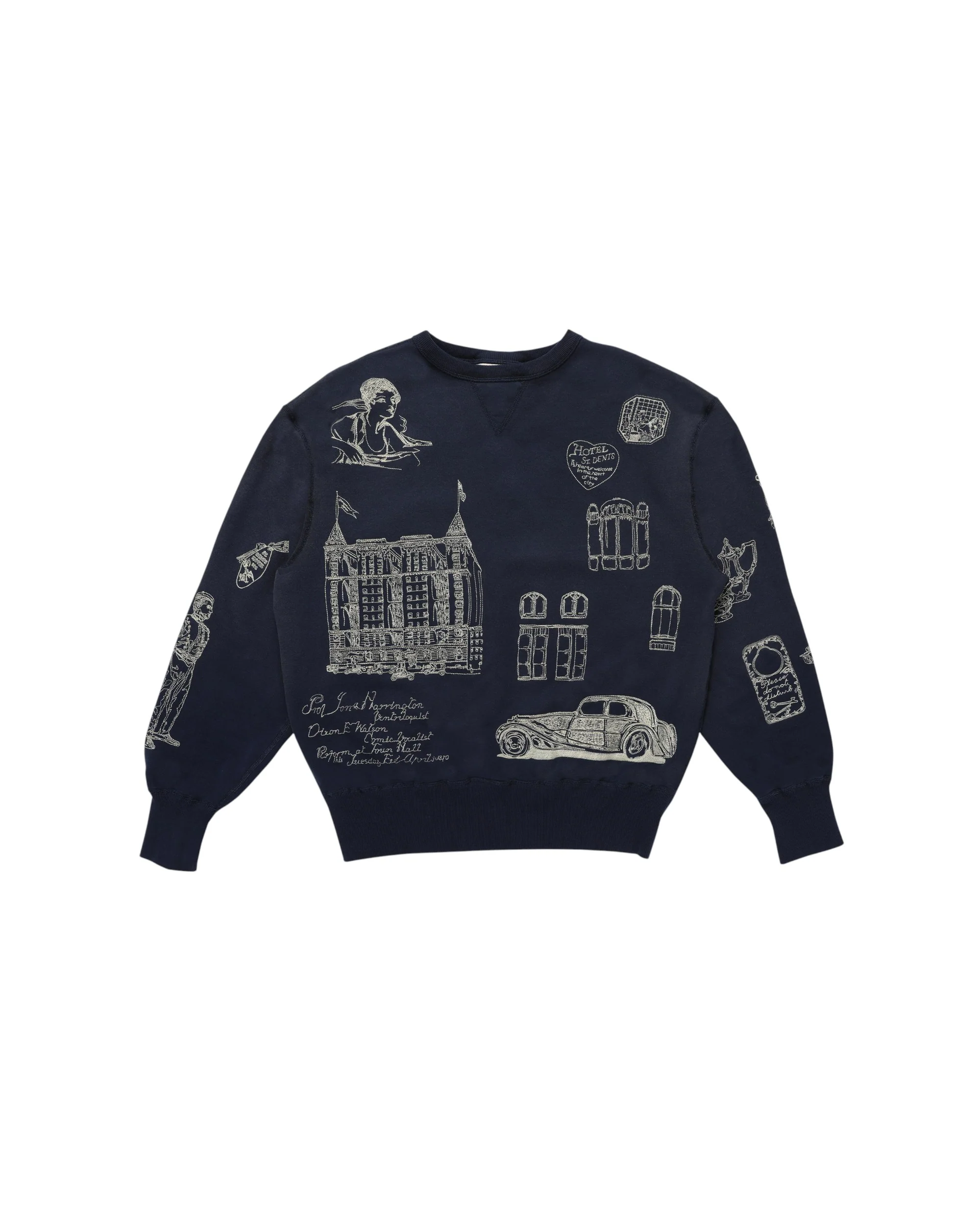 Hotel Crewneck - Navy