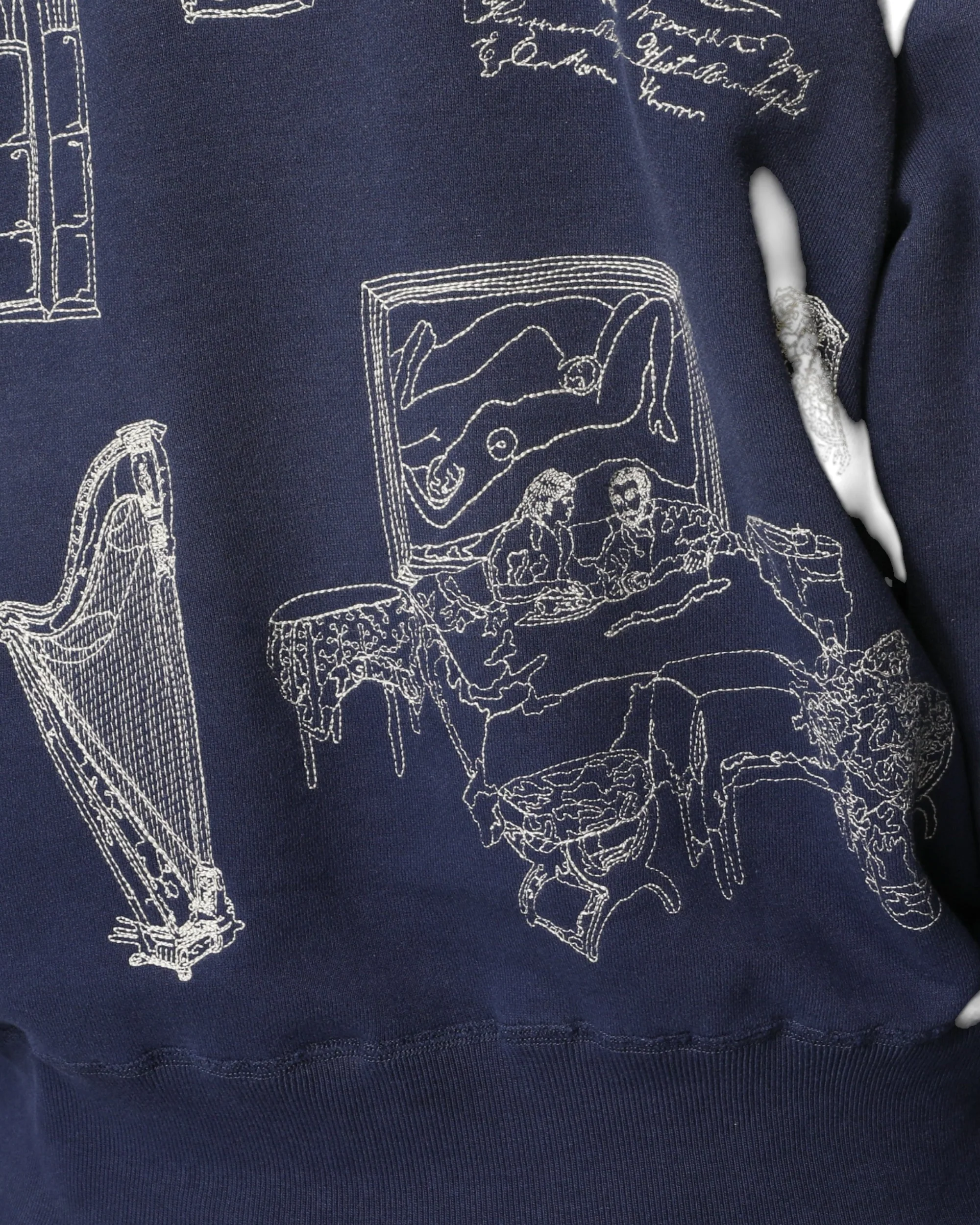 Hotel Crewneck - Navy - Image 11