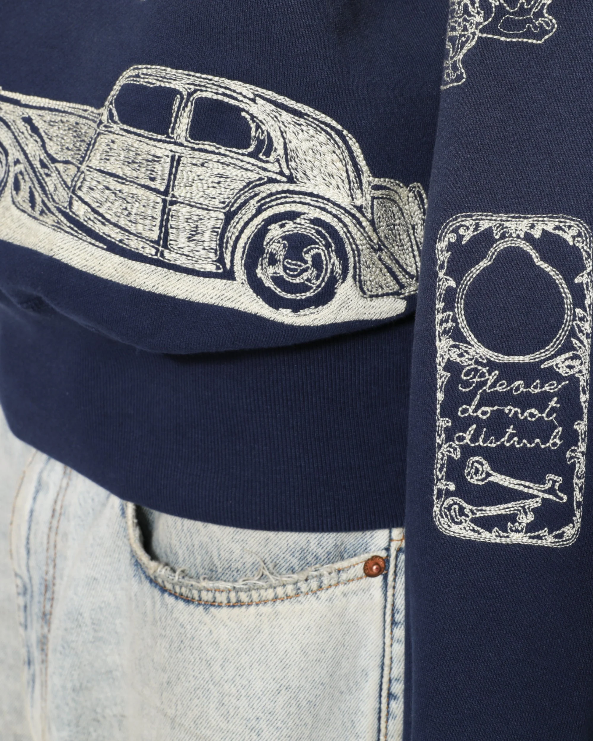 Hotel Crewneck - Navy - Image 8