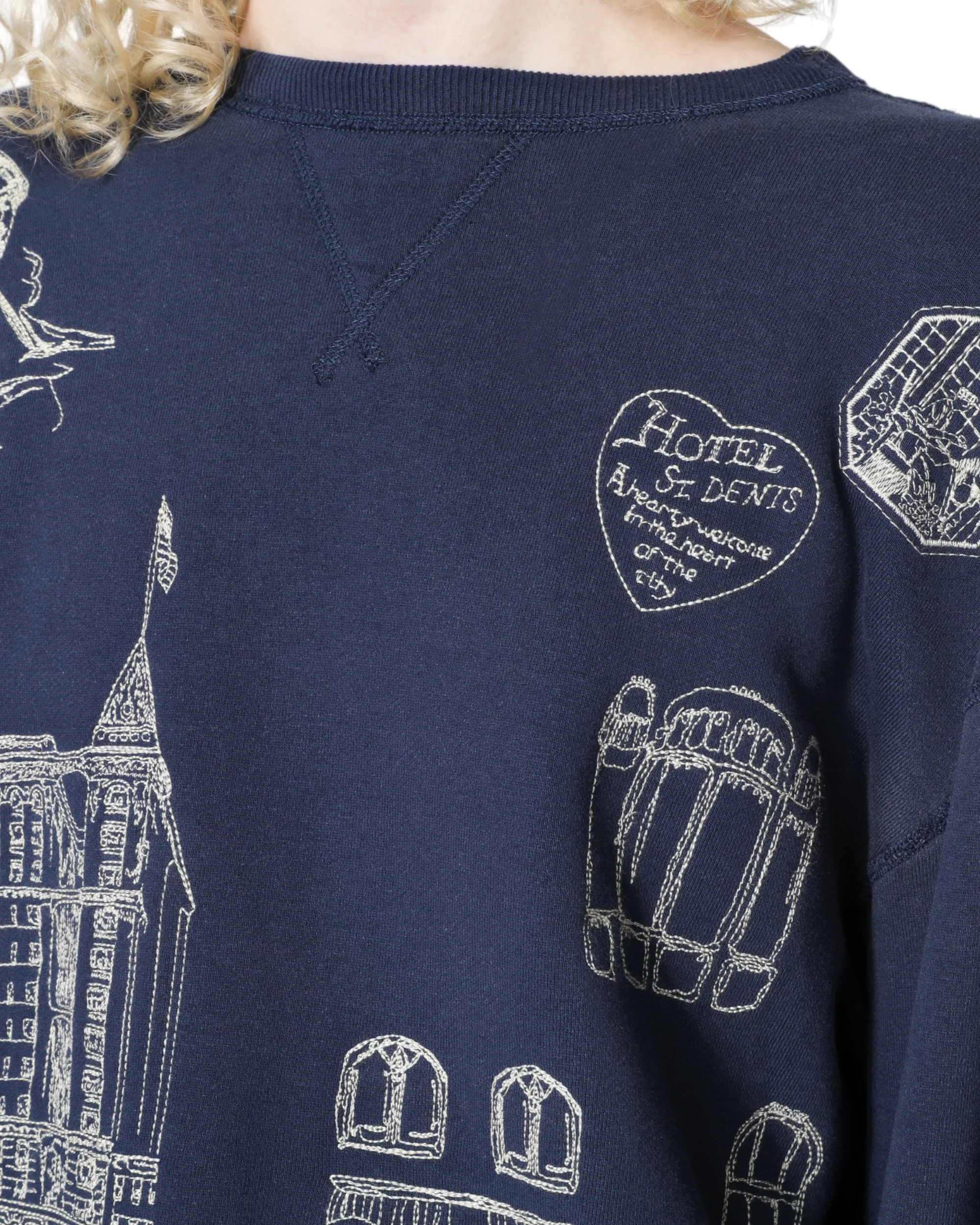 Hotel Crewneck - Navy - Image 9