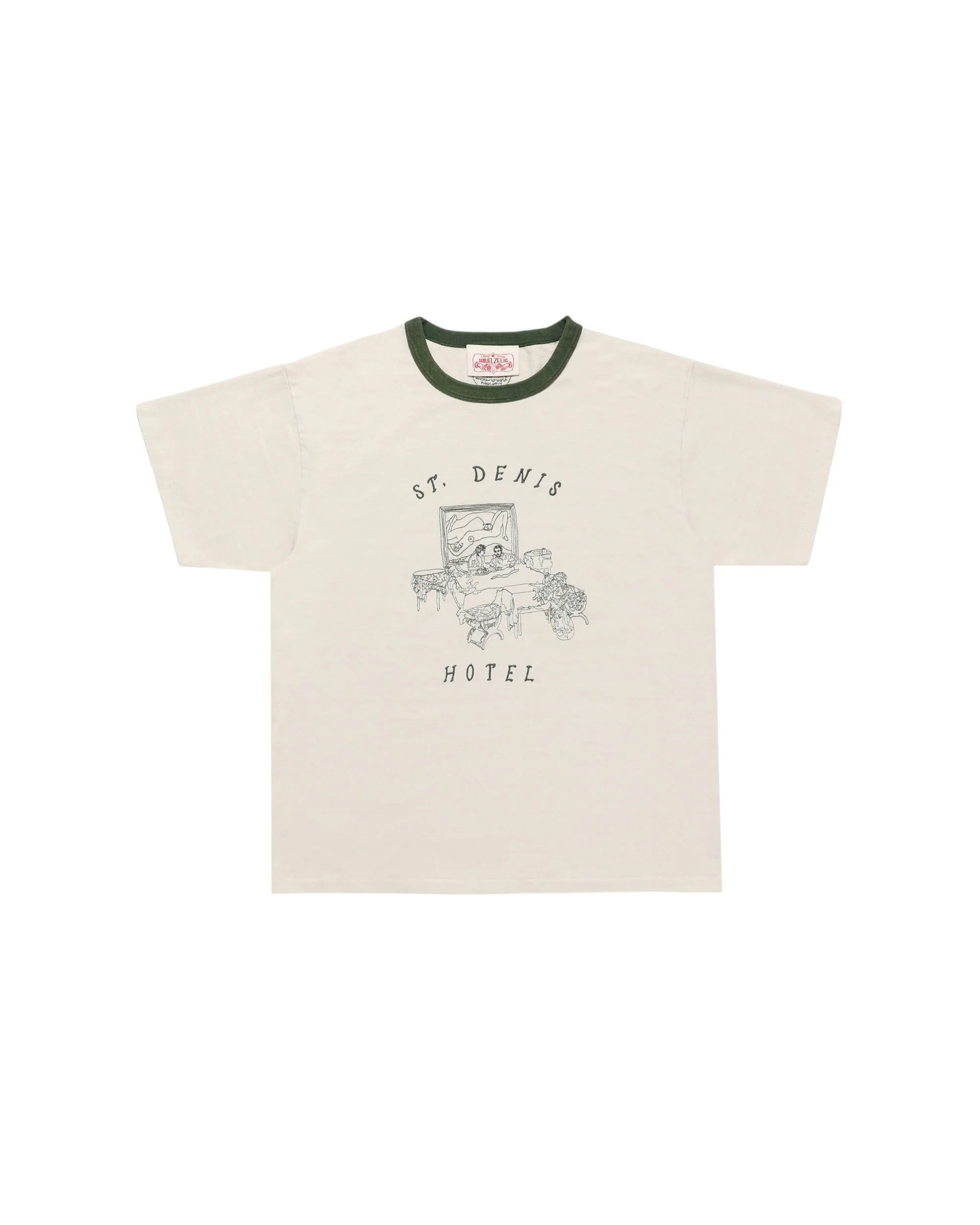 Hotel Tee - Green Ringer