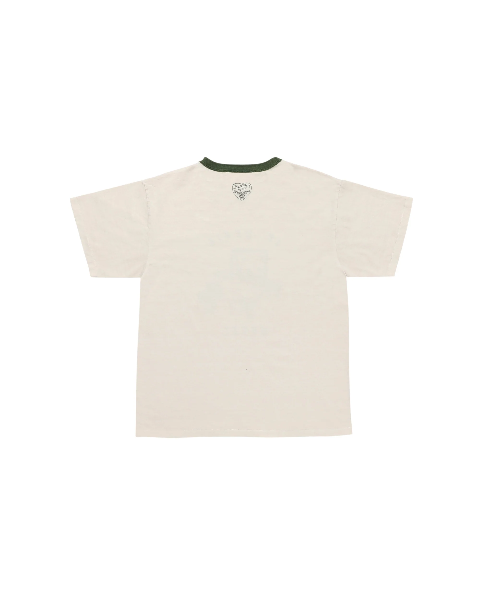 Hotel Tee - Green Ringer - Image 4