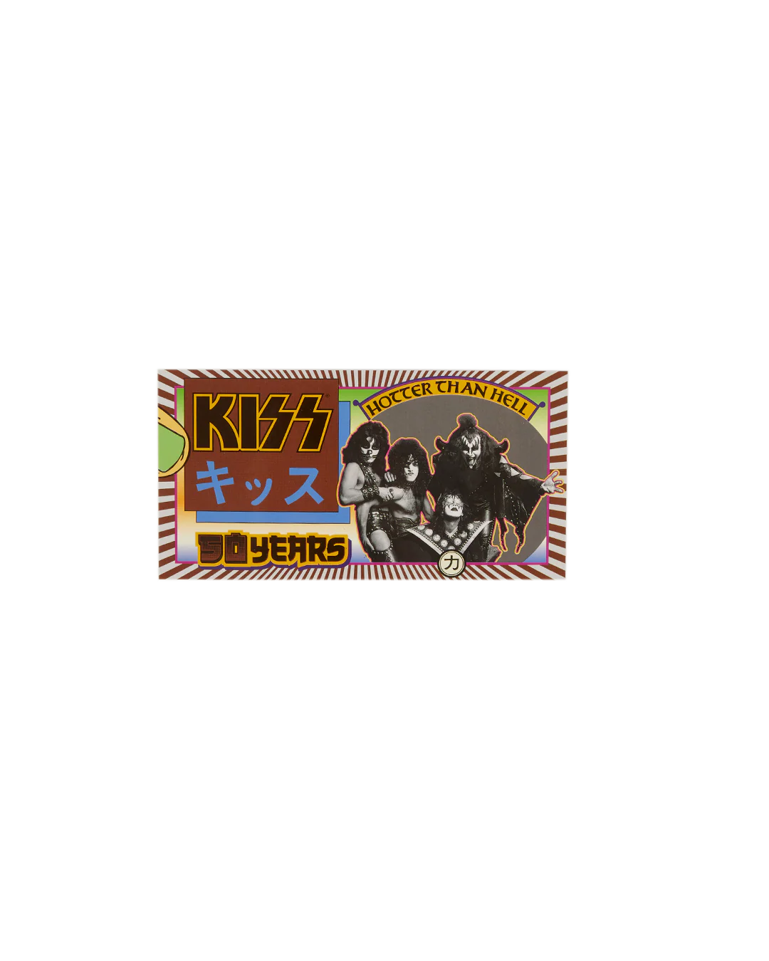 Hotter Than Hell 50th Commemorative Gold Plated Trading Card - Image 7