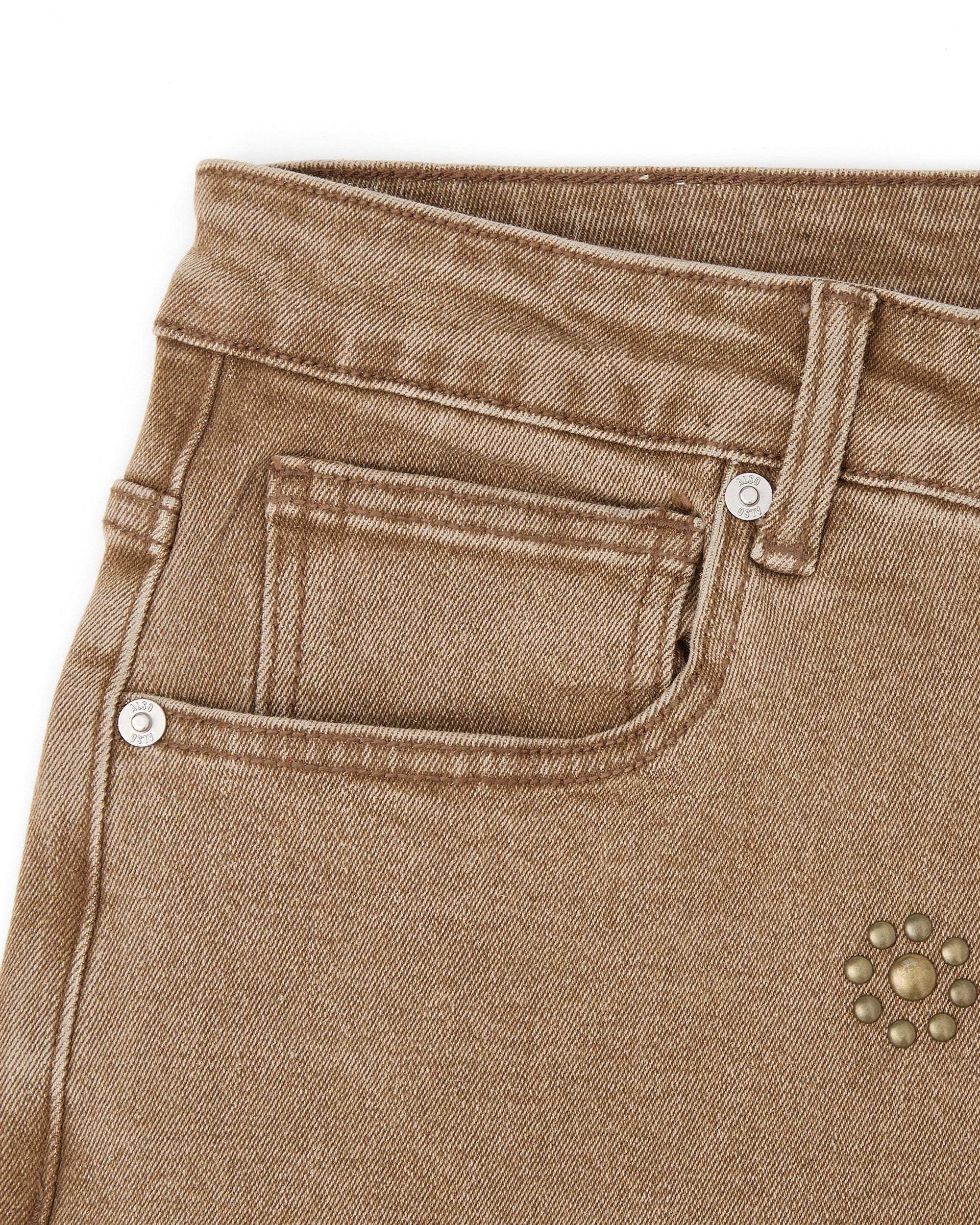 Hudson Denim Jorts - Sand - Image 8