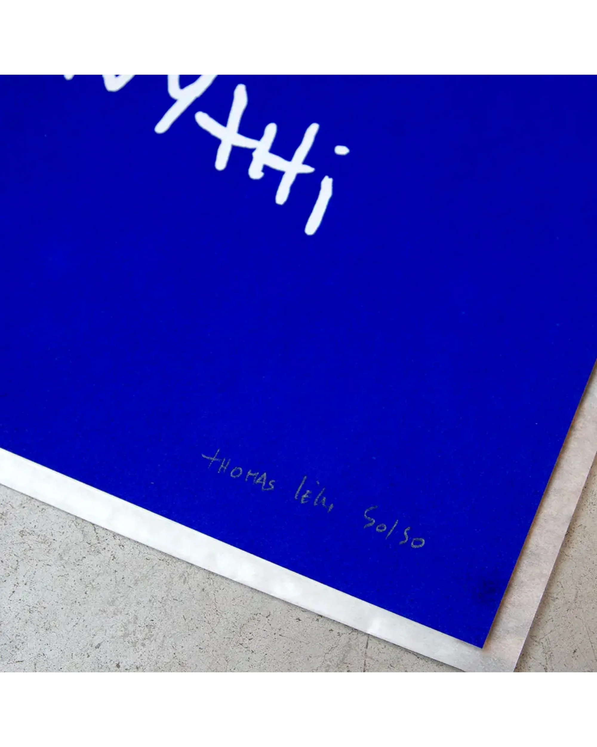 I Never Finish Anythi - Blue - Image 2