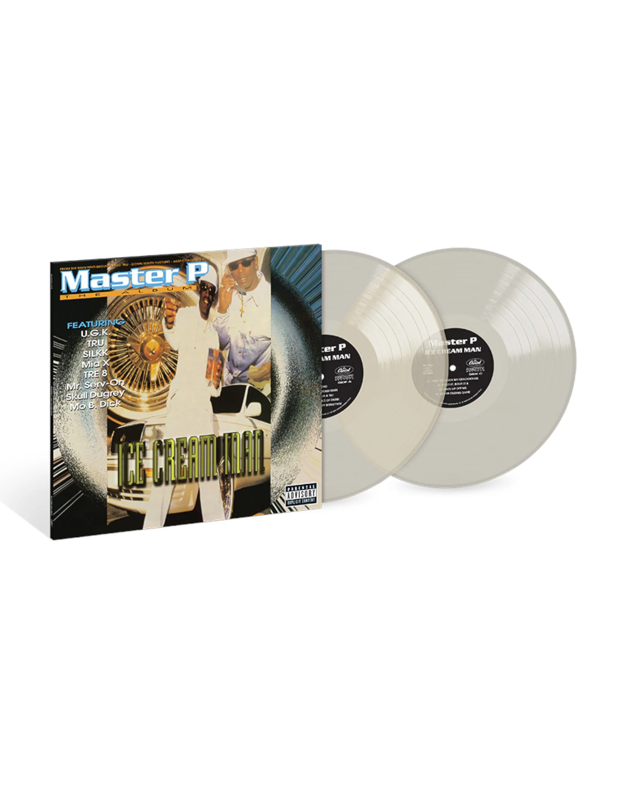 Ice Cream Man Limited Edition Milky Clear 2LP