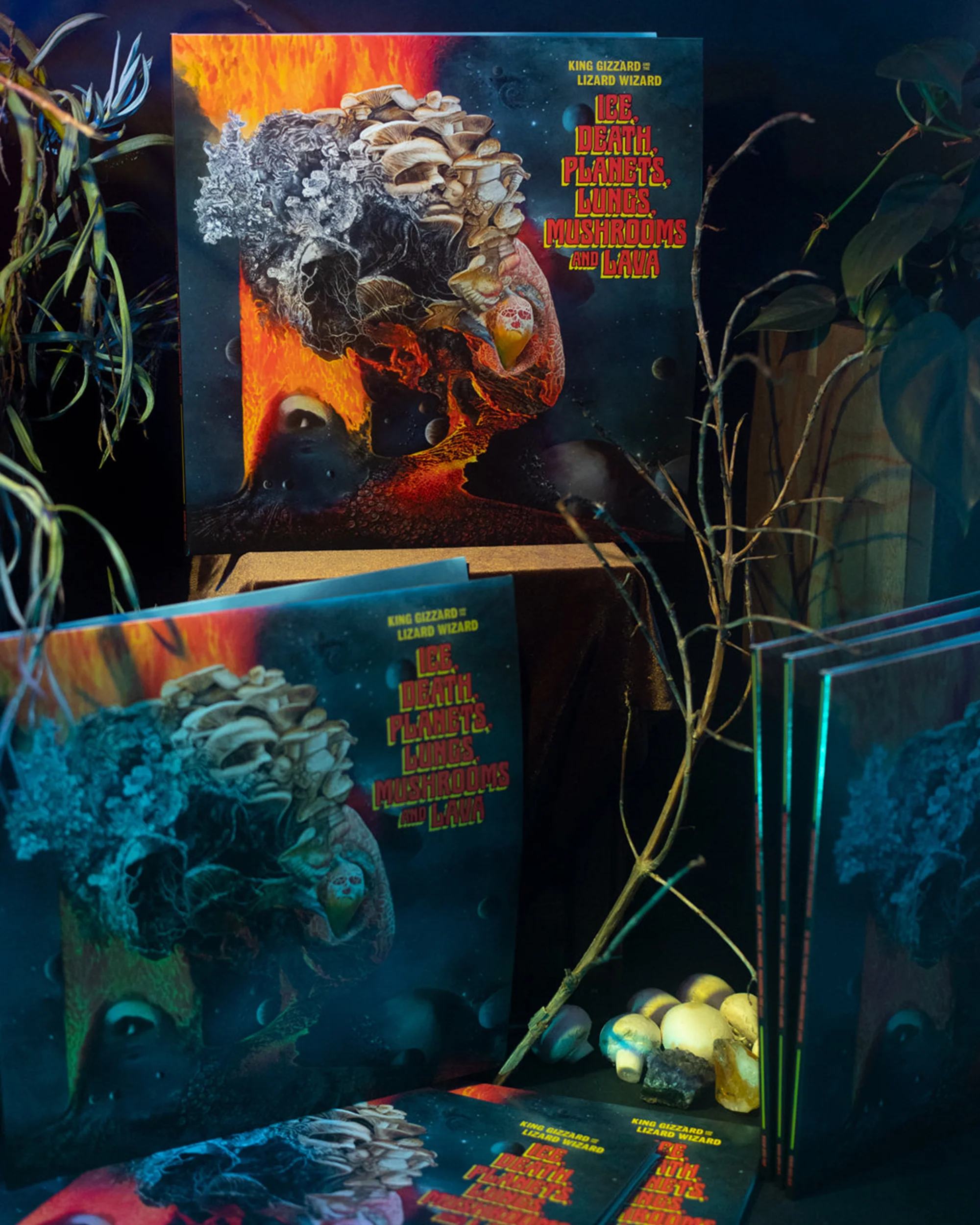 Ice, Death, Planets, Lungs, Mushrooms and Lava - Image 3