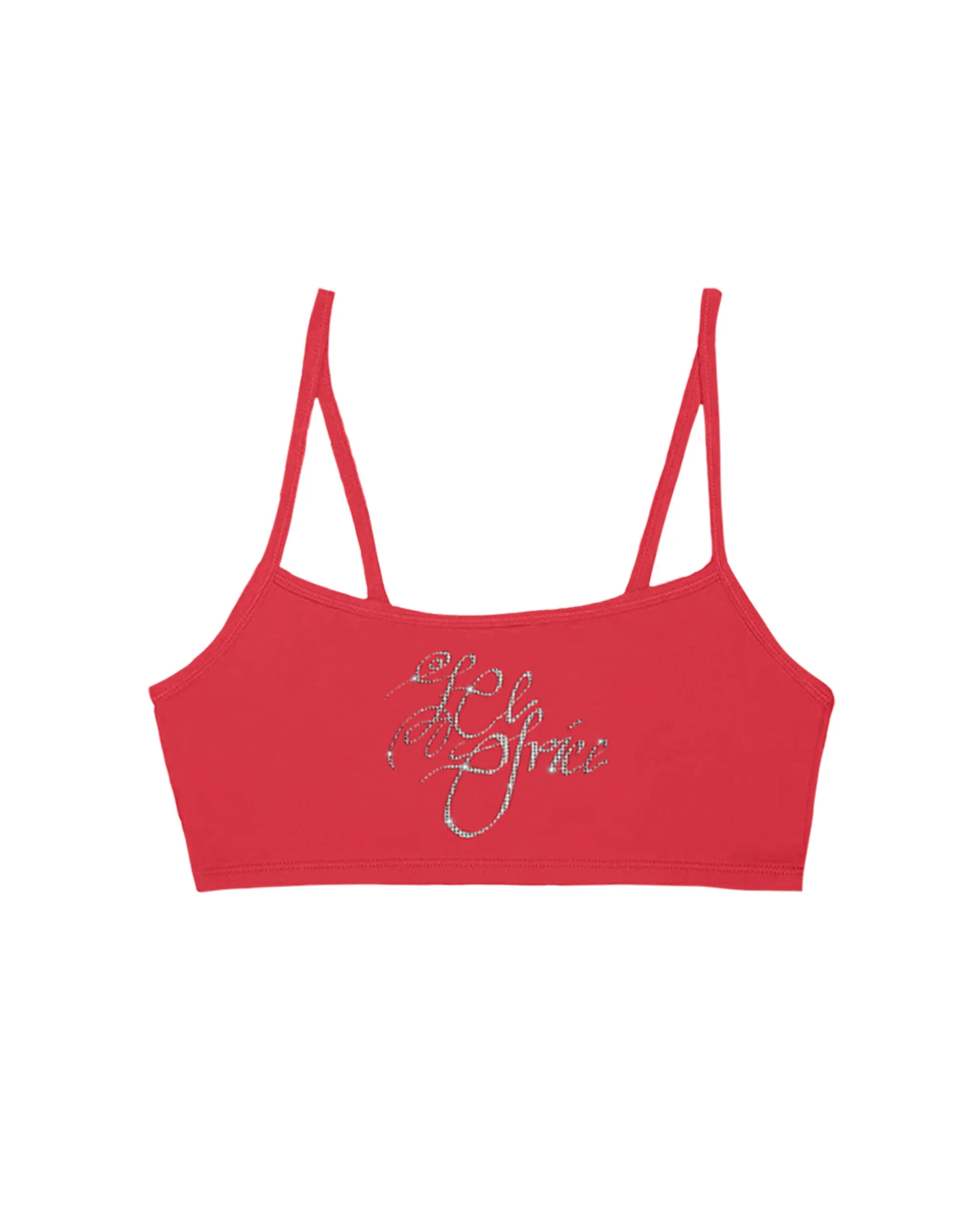 ICE SPICE RHINESTONE BRALETTE